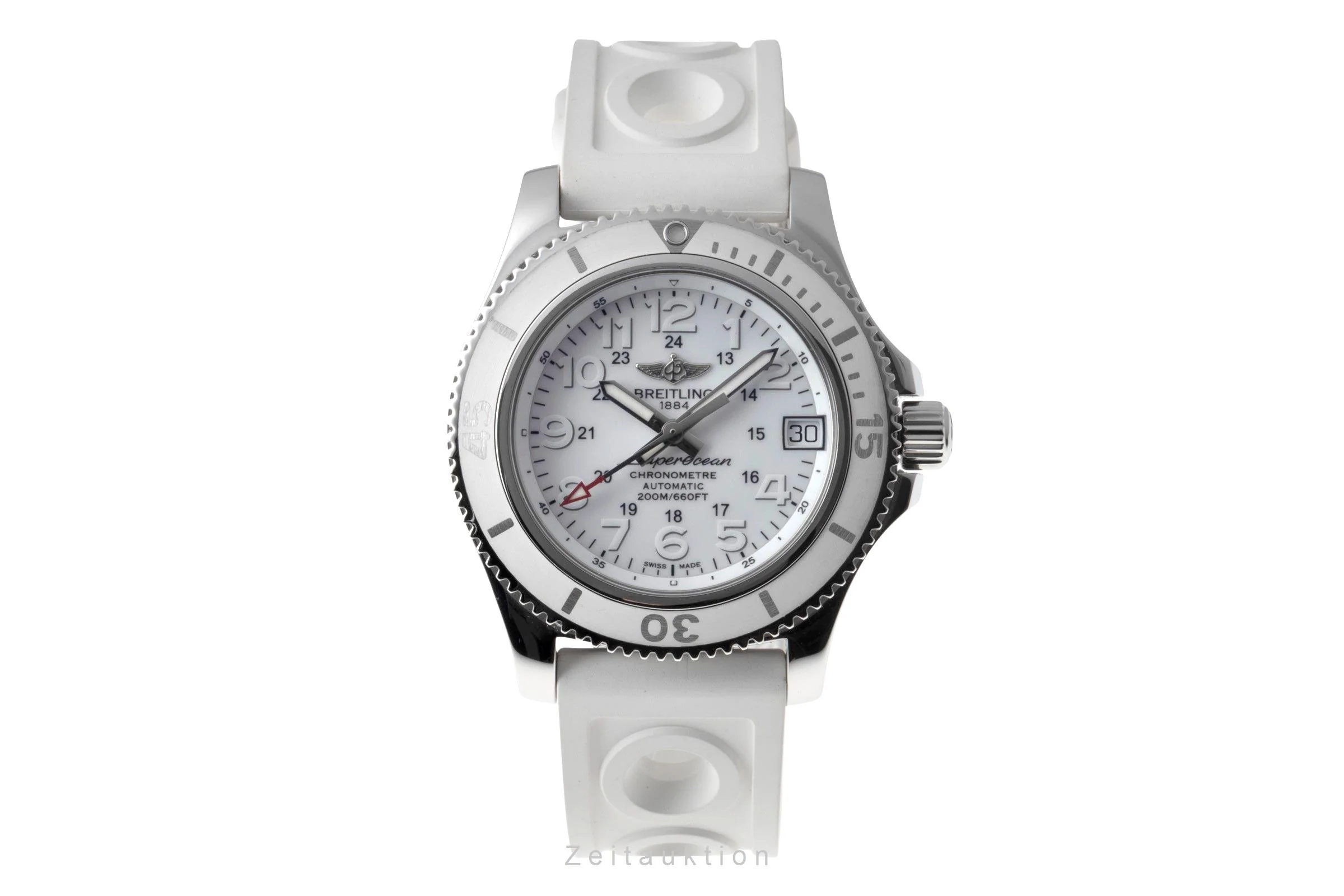 Breitling Superocean steel automatic women's watch A17312D2/A775 LP: 5350EUR  [2600459] - Image 5
