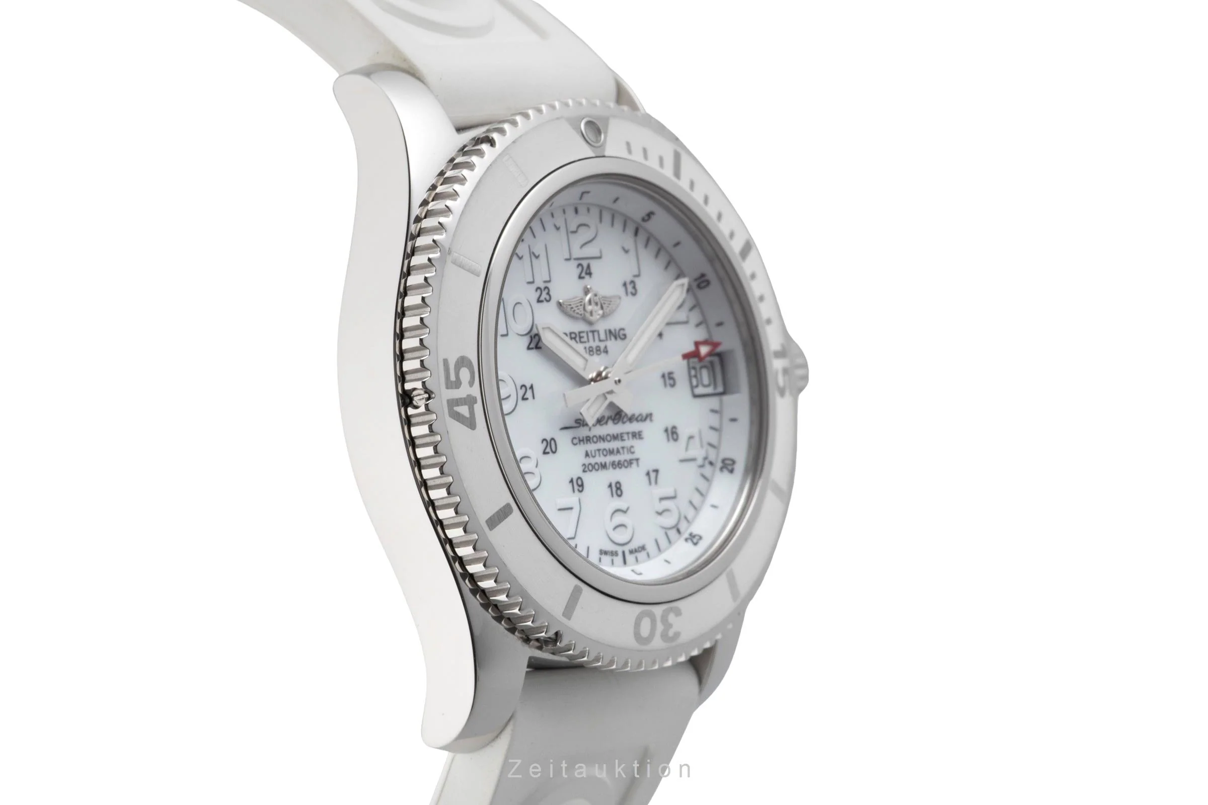 Breitling Superocean steel automatic women's watch A17312D2/A775 LP: 5350EUR  [2600459] - Image 8