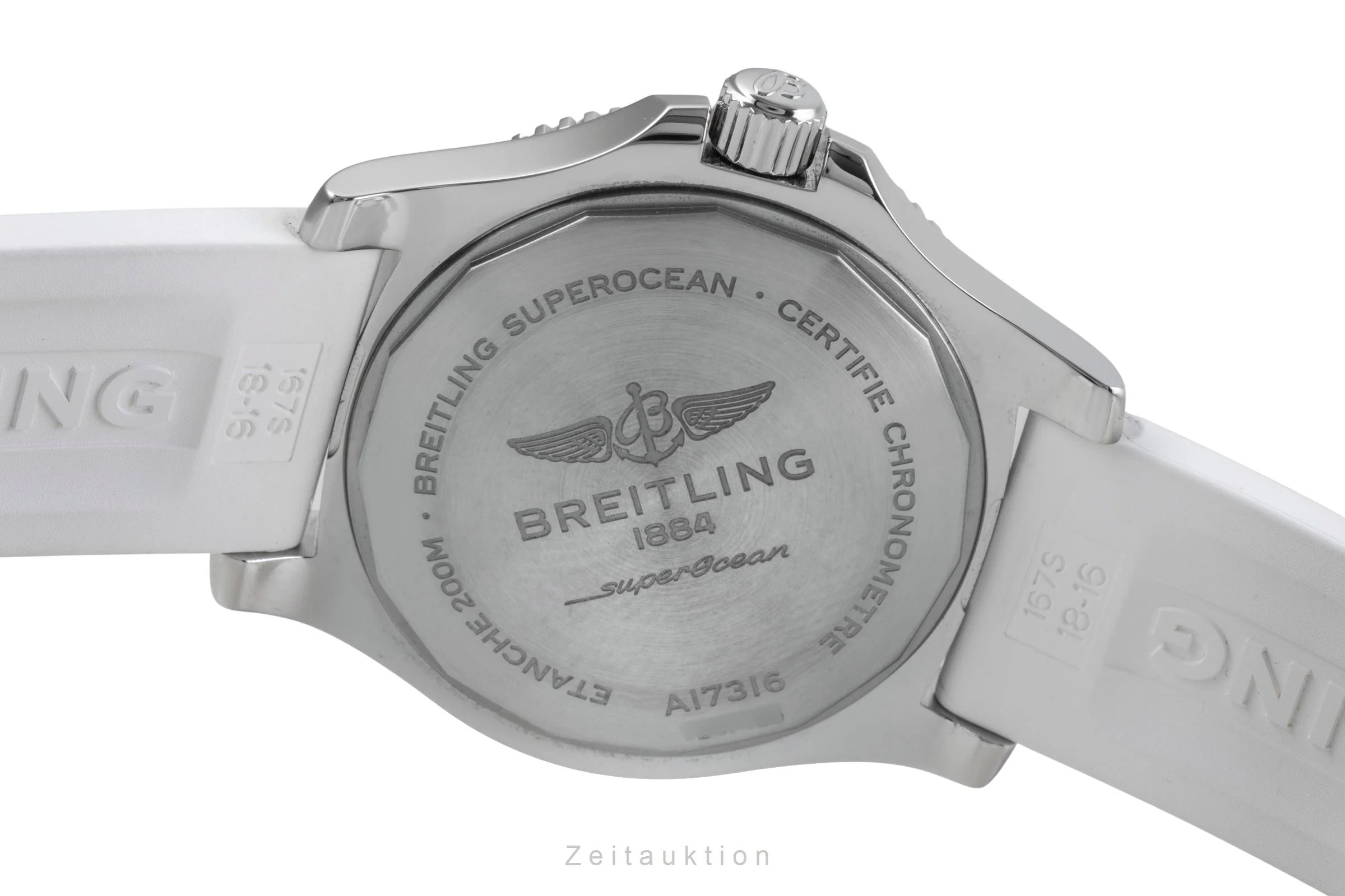 Breitling Superocean steel automatic women's watch A17316  [2506059] - Image 12