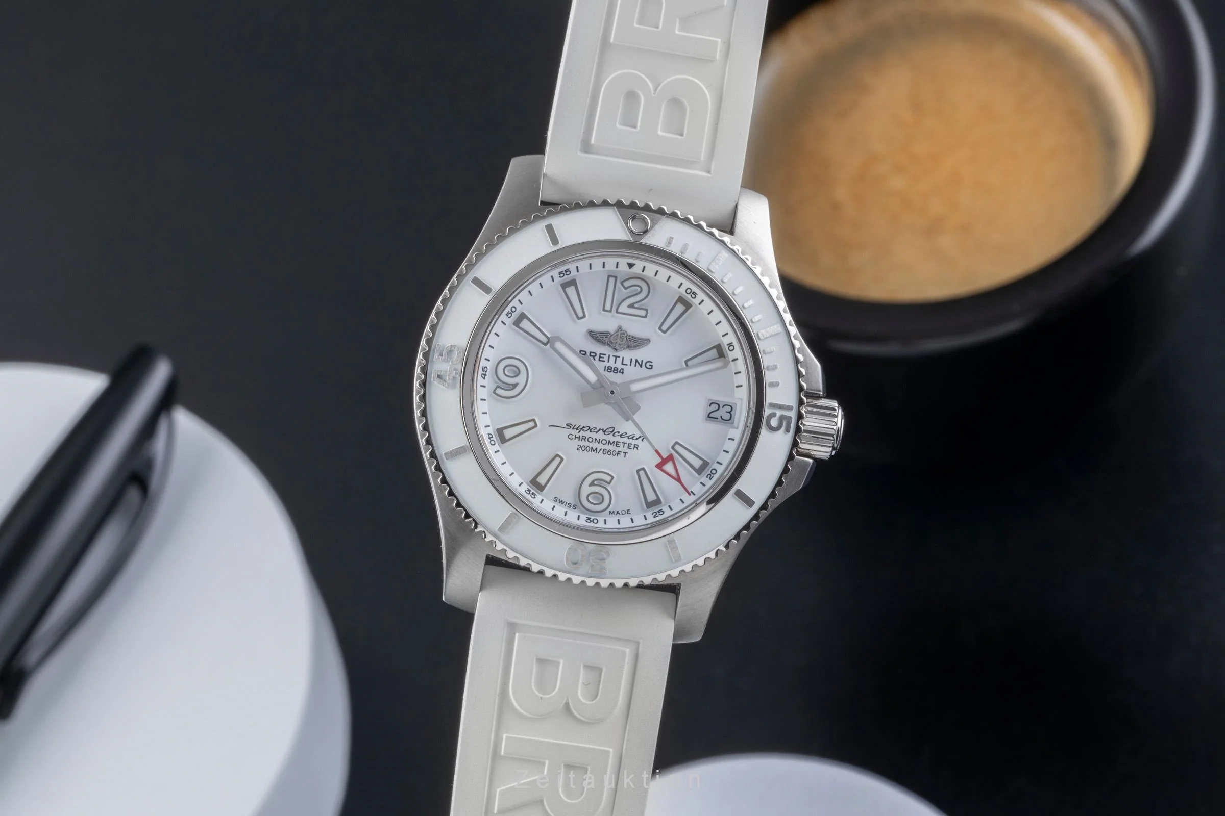 Breitling Superocean steel automatic women's watch A17316  [2506059] - Image 2