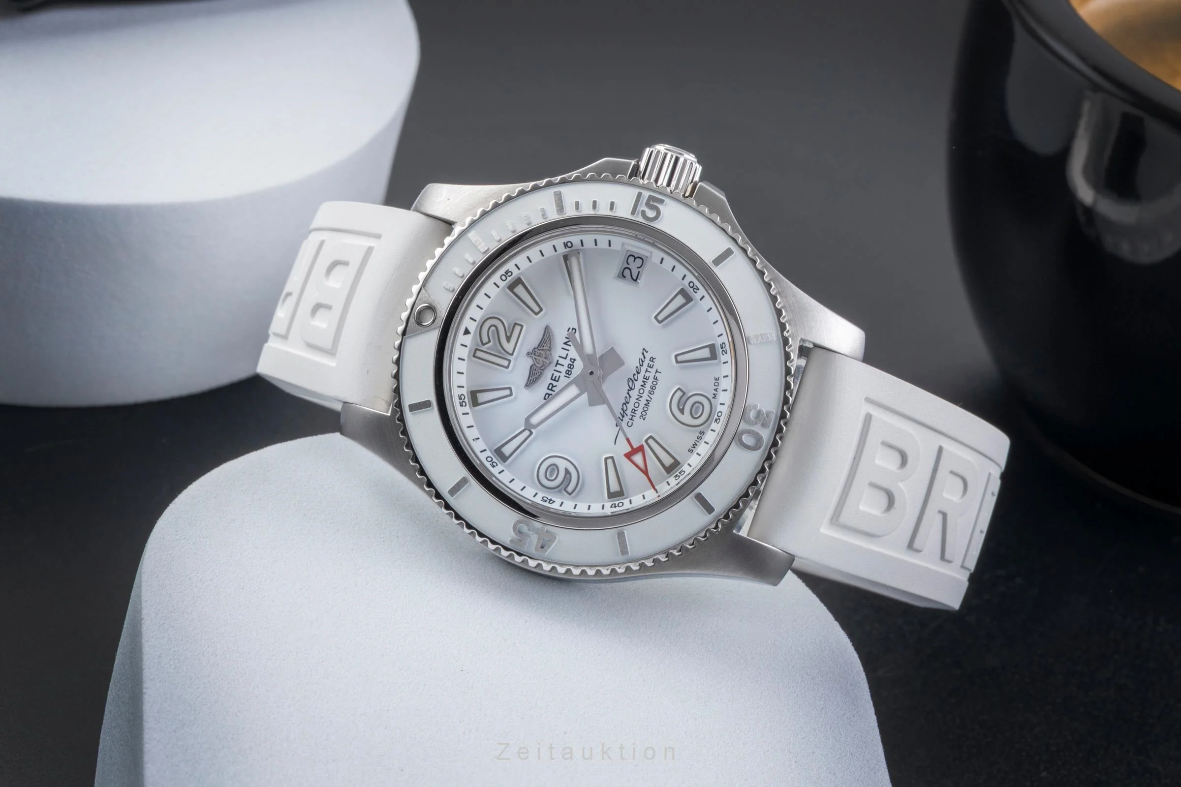 Breitling Superocean steel automatic women's watch A17316  [2506059] - Image 3