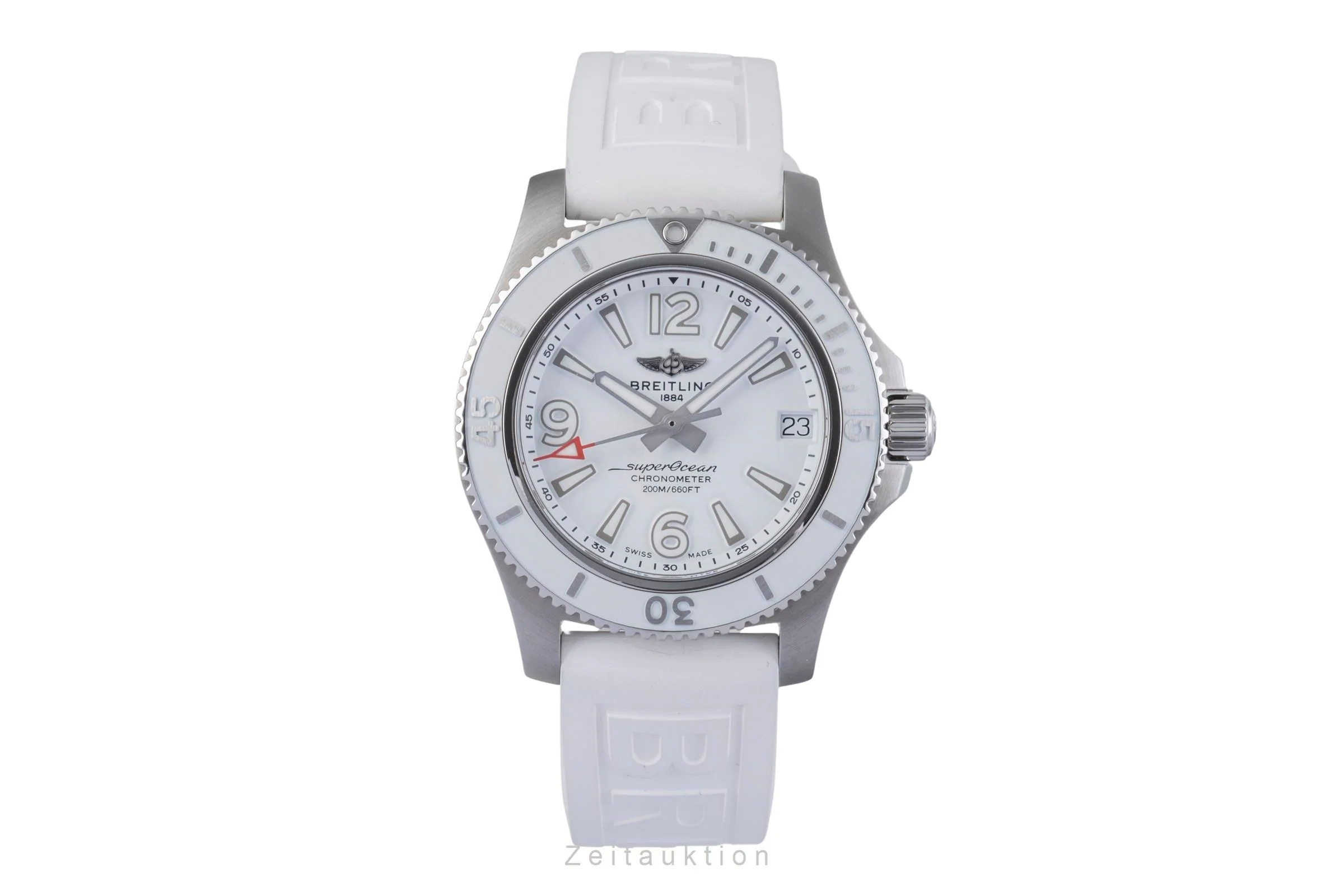 Breitling Superocean steel automatic women's watch A17316  [2506059] - Image 5