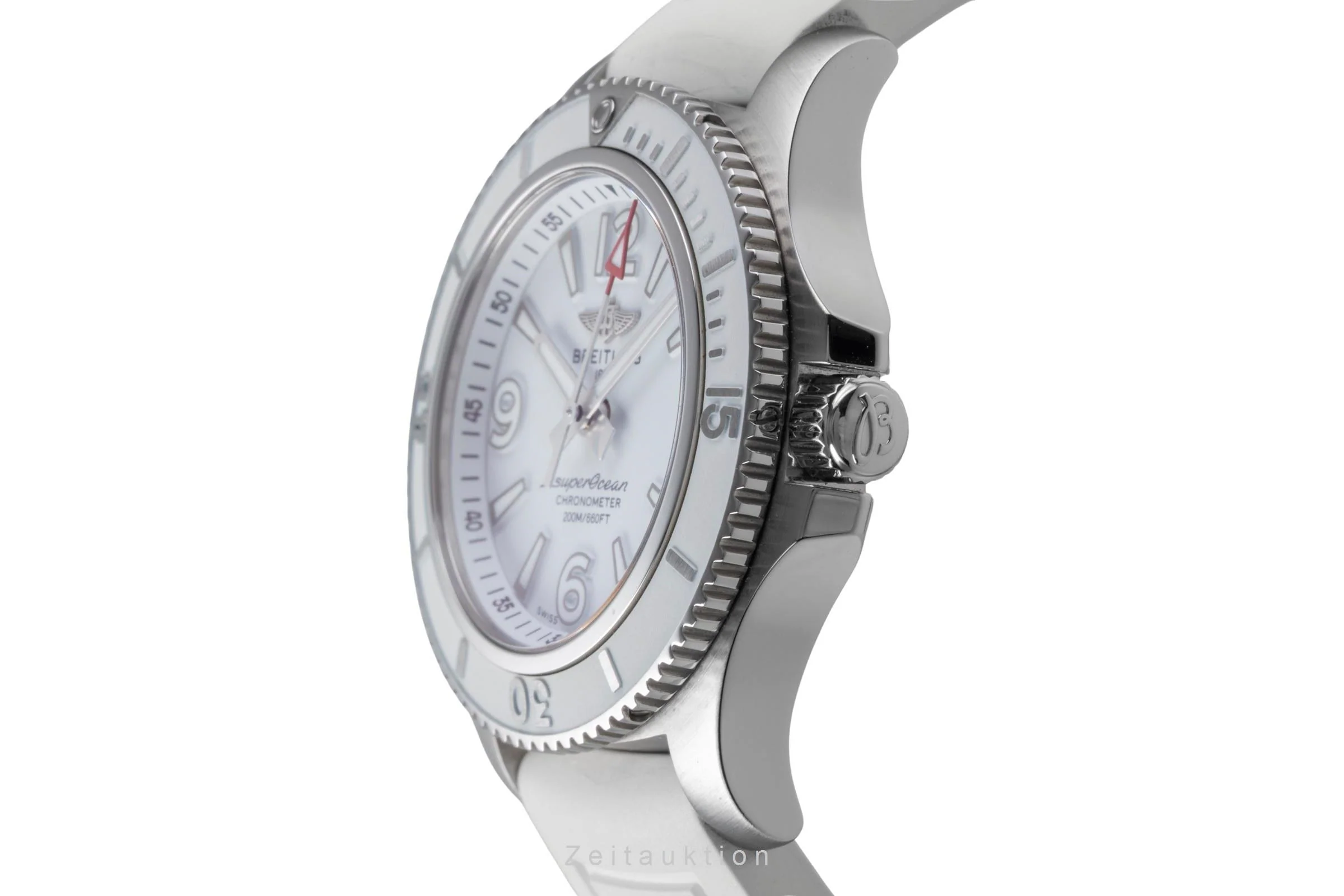 Breitling Superocean steel automatic women's watch A17316  [2506059] - Image 7