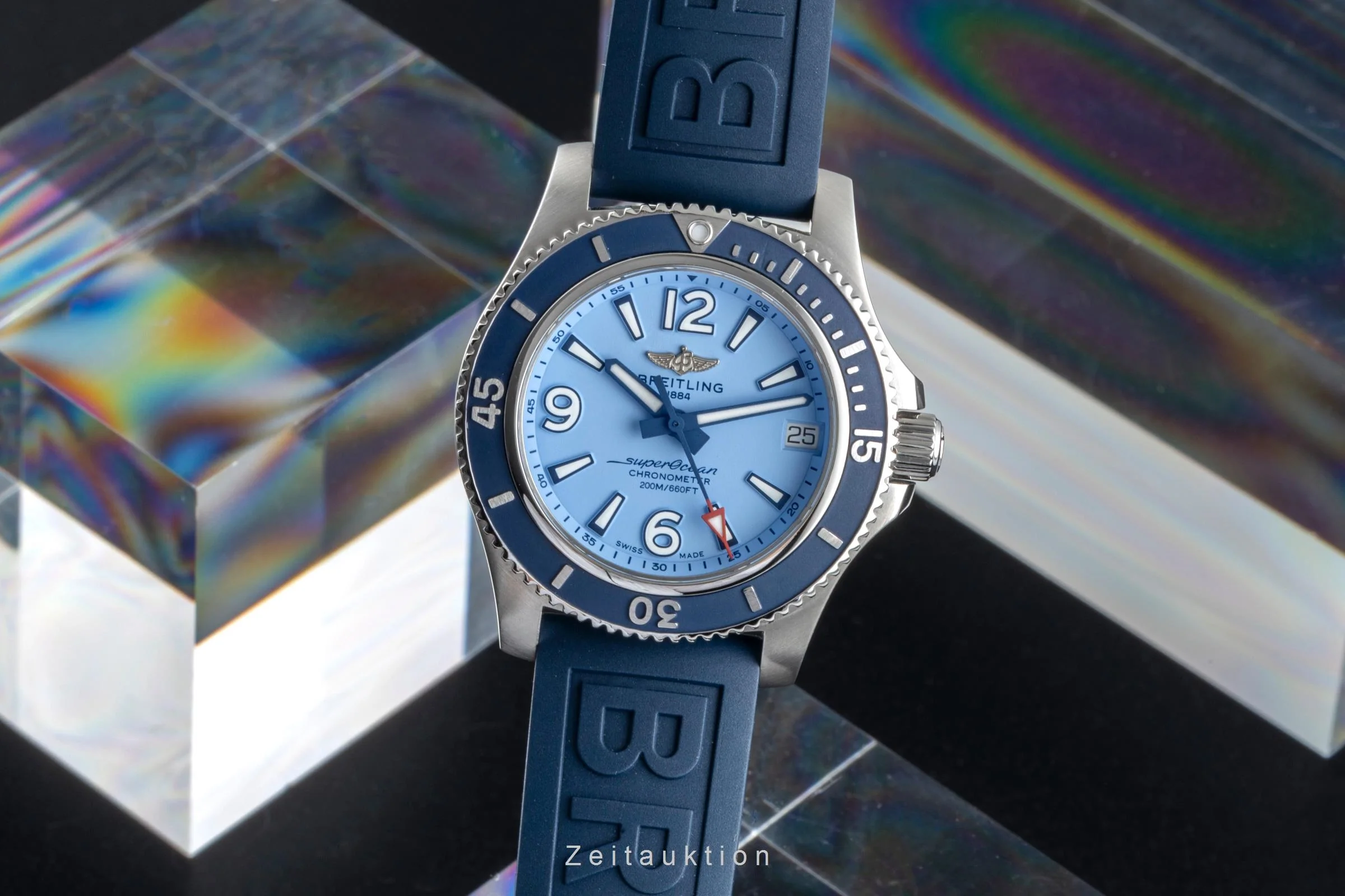 Breitling Superocean steel automatic women's watch A17316D81C1S1 LP: 4150EUR  [2506535] - Image 2
