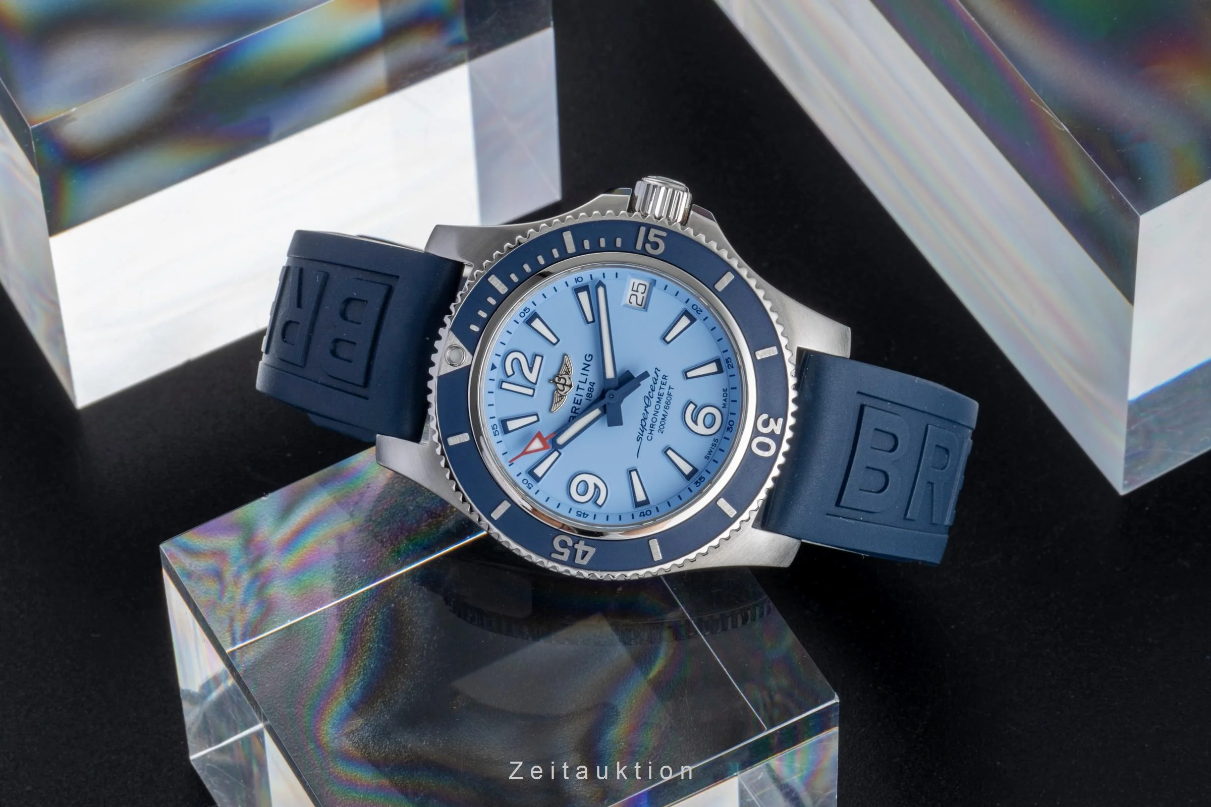 Breitling Superocean steel automatic women's watch A17316D81C1S1 LP: 4150EUR  [2506535] - Image 3