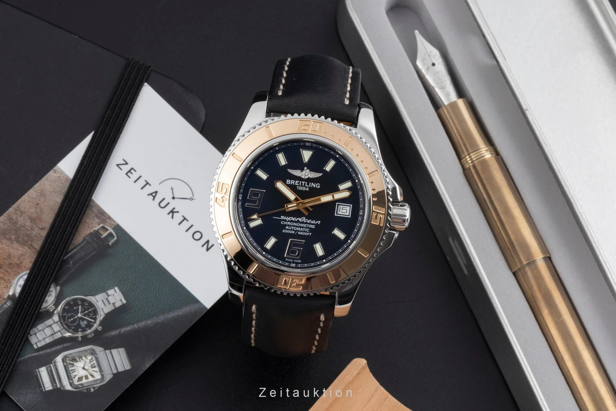 Breitling Superocean steel / gold automatic men's watch C1739112/BA77 LP: 7750EUR  [2600816] - Image 4