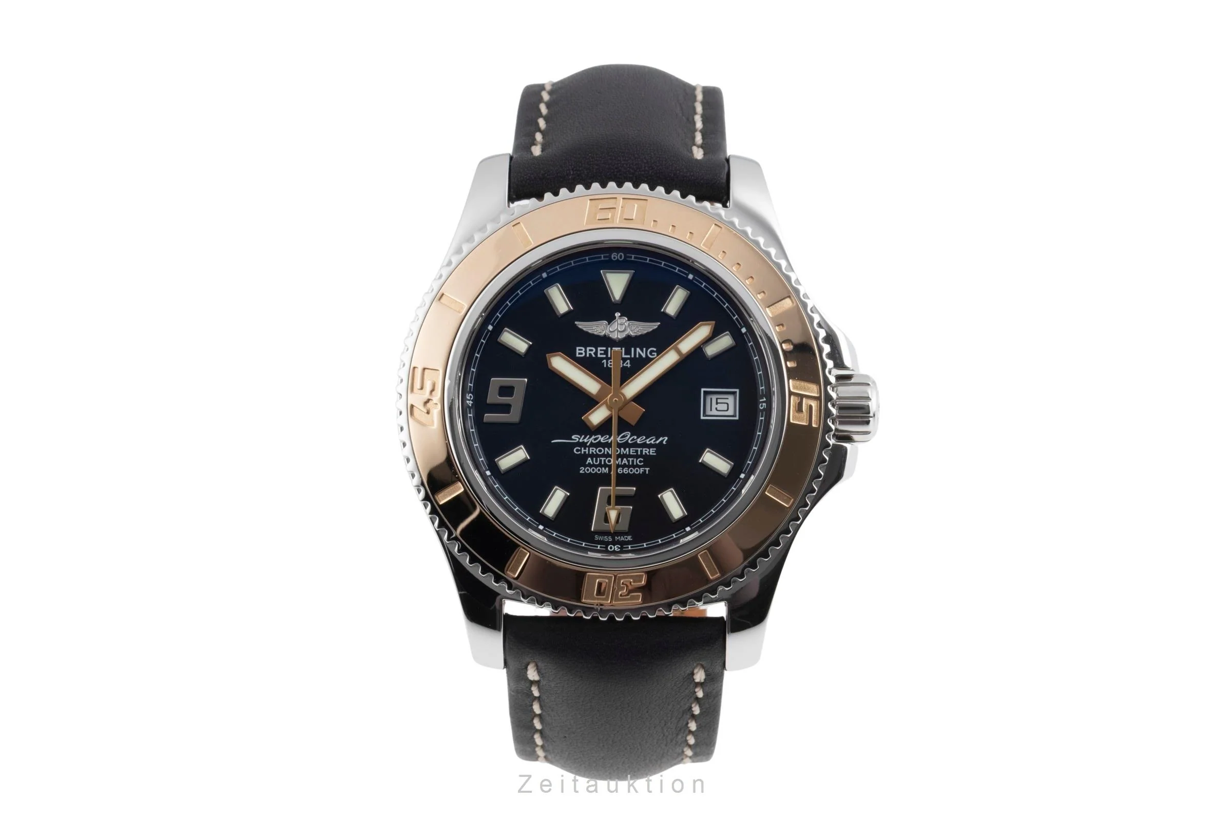 Breitling Superocean steel / gold automatic men's watch C1739112/BA77 LP: 7750EUR  [2600816] - Image 5