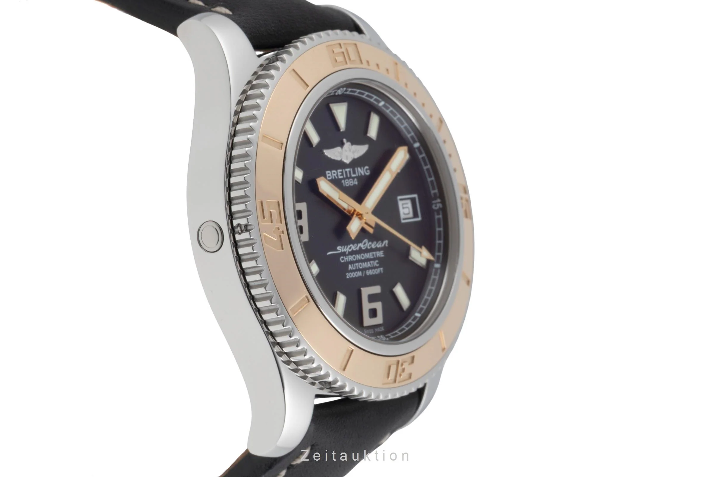 Breitling Superocean steel / gold automatic men's watch C1739112/BA77 LP: 7750EUR  [2600816] - Image 8
