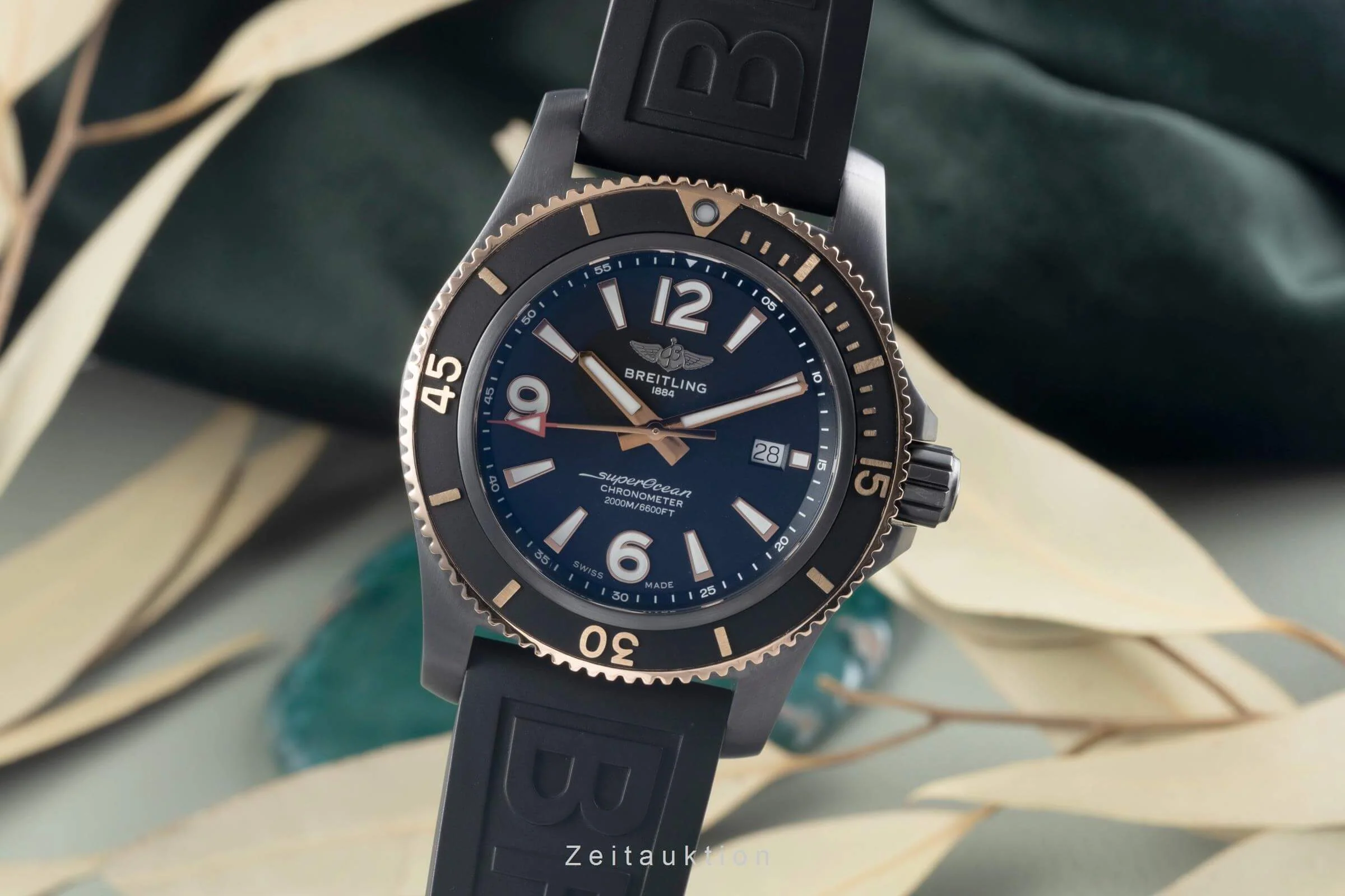 Breitling Superocean steel / gold automatic men's watch U17368221B1S1  [2500183] - Image 2