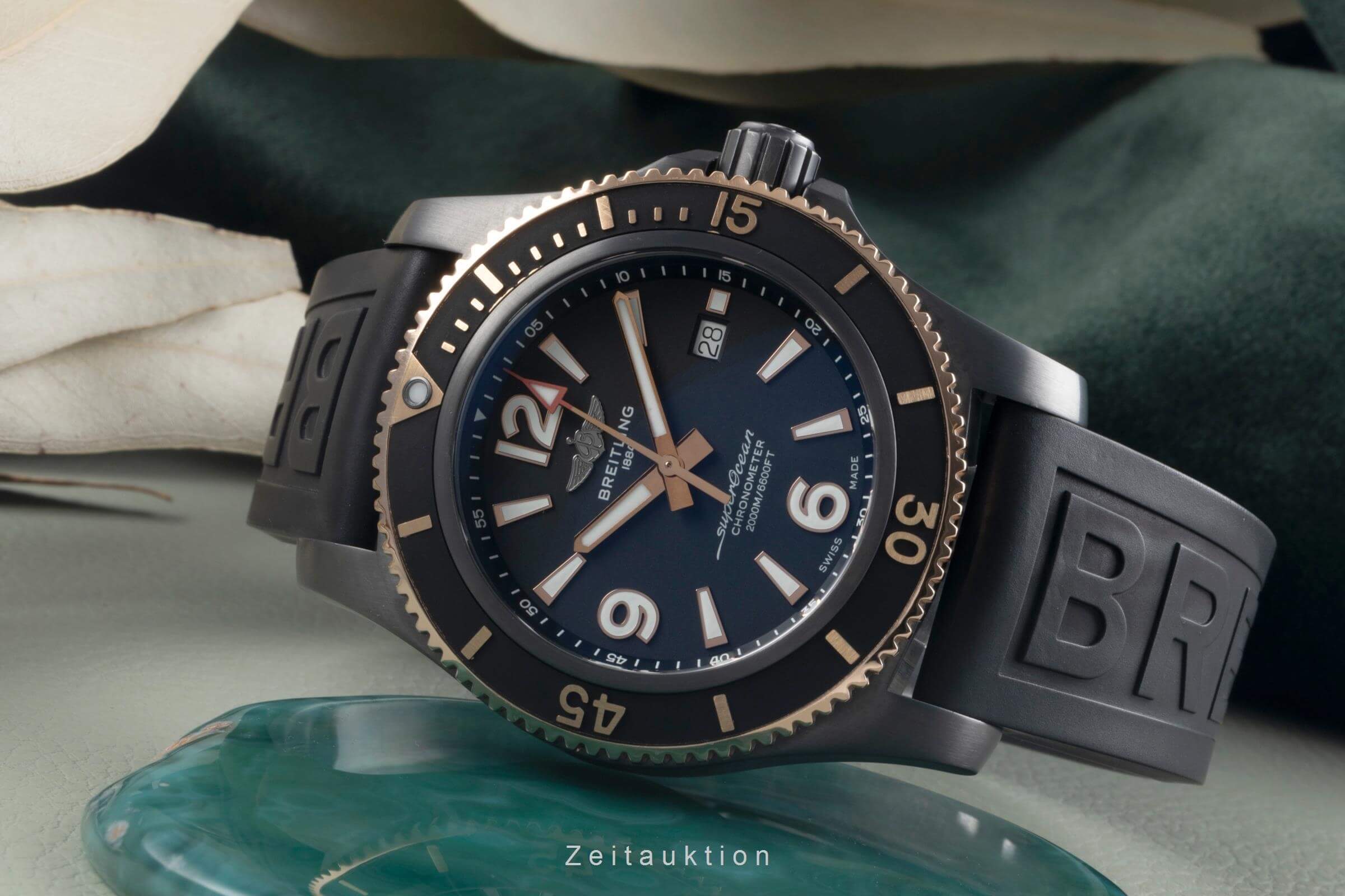 Breitling Superocean steel / gold automatic men's watch U17368221B1S1  [2500183] - Image 3