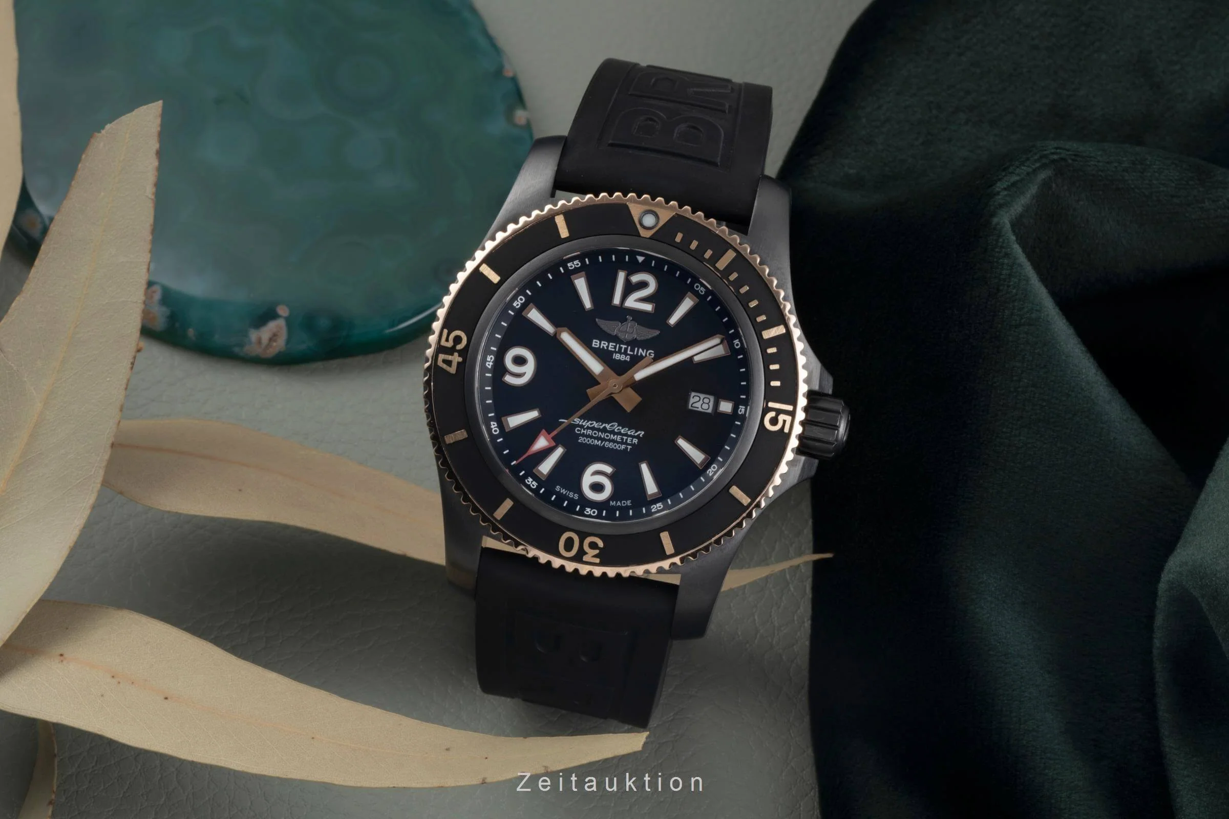 Breitling Superocean steel / gold automatic men's watch U17368221B1S1  [2500183] - Image 4