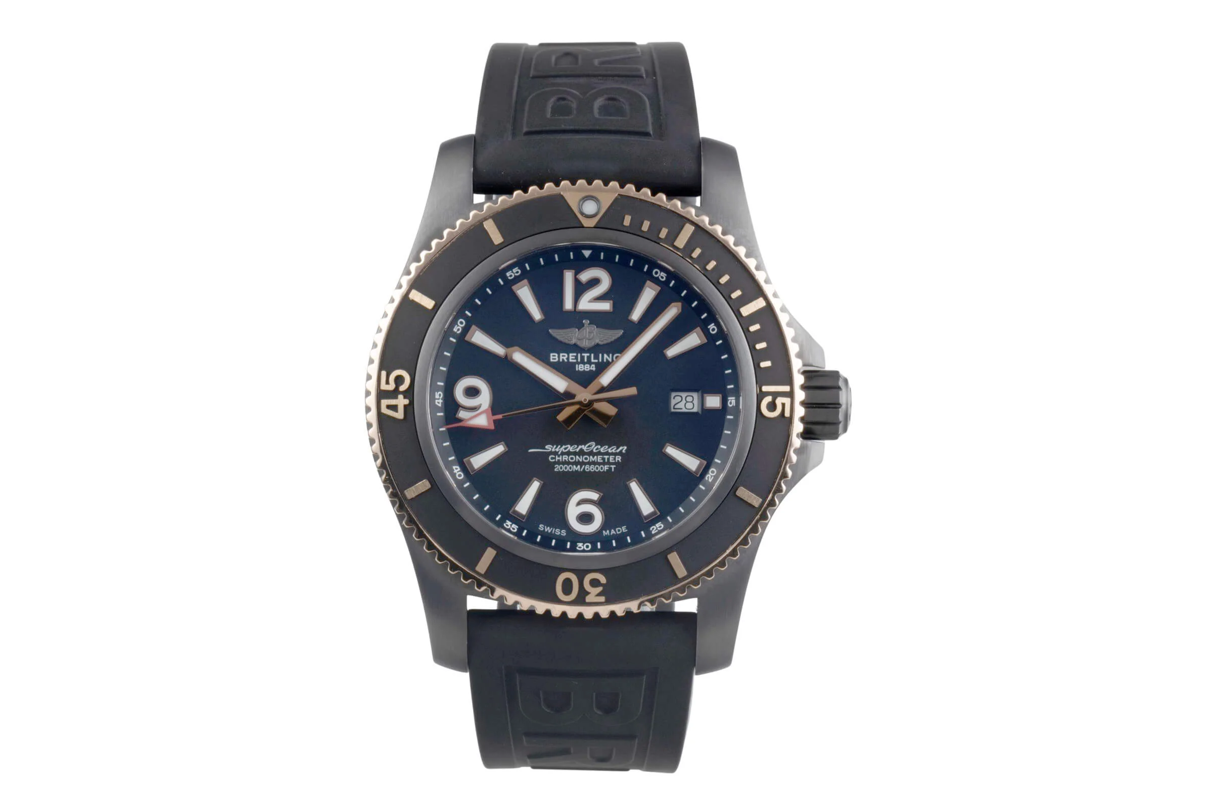 Breitling Superocean steel / gold automatic men's watch U17368221B1S1  [2500183] - Image 5