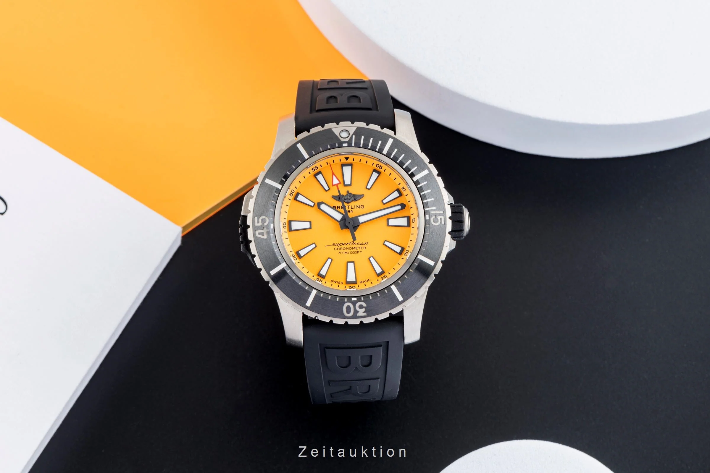 Breitling Superocean titanium automatic men's watch E17369 LP: 6600EUR  [2505348] - Image 4