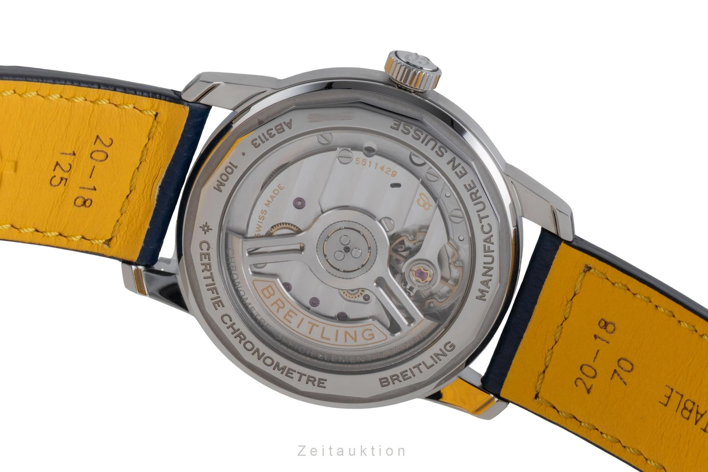 Breitling Top Time steel automatic men's watch AB3113A71C1X1 LP: 5500EUR  [2600067] - Image 12