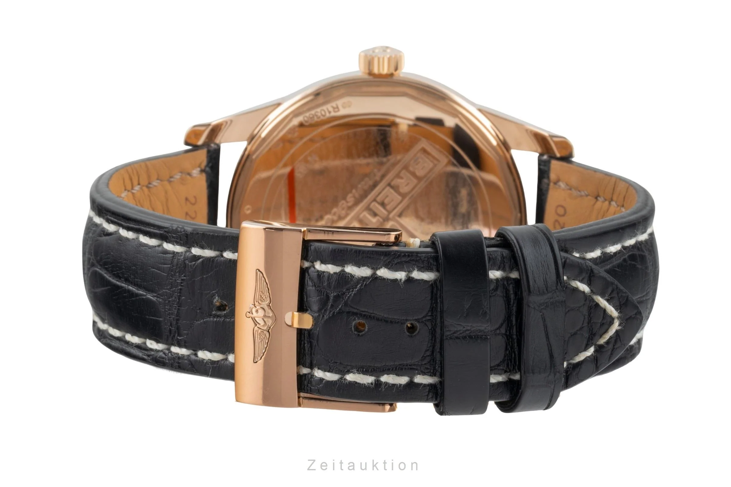 Breitling Transocean 18 ct red gold automatic men's watch R10360  [2506819] - Image 14