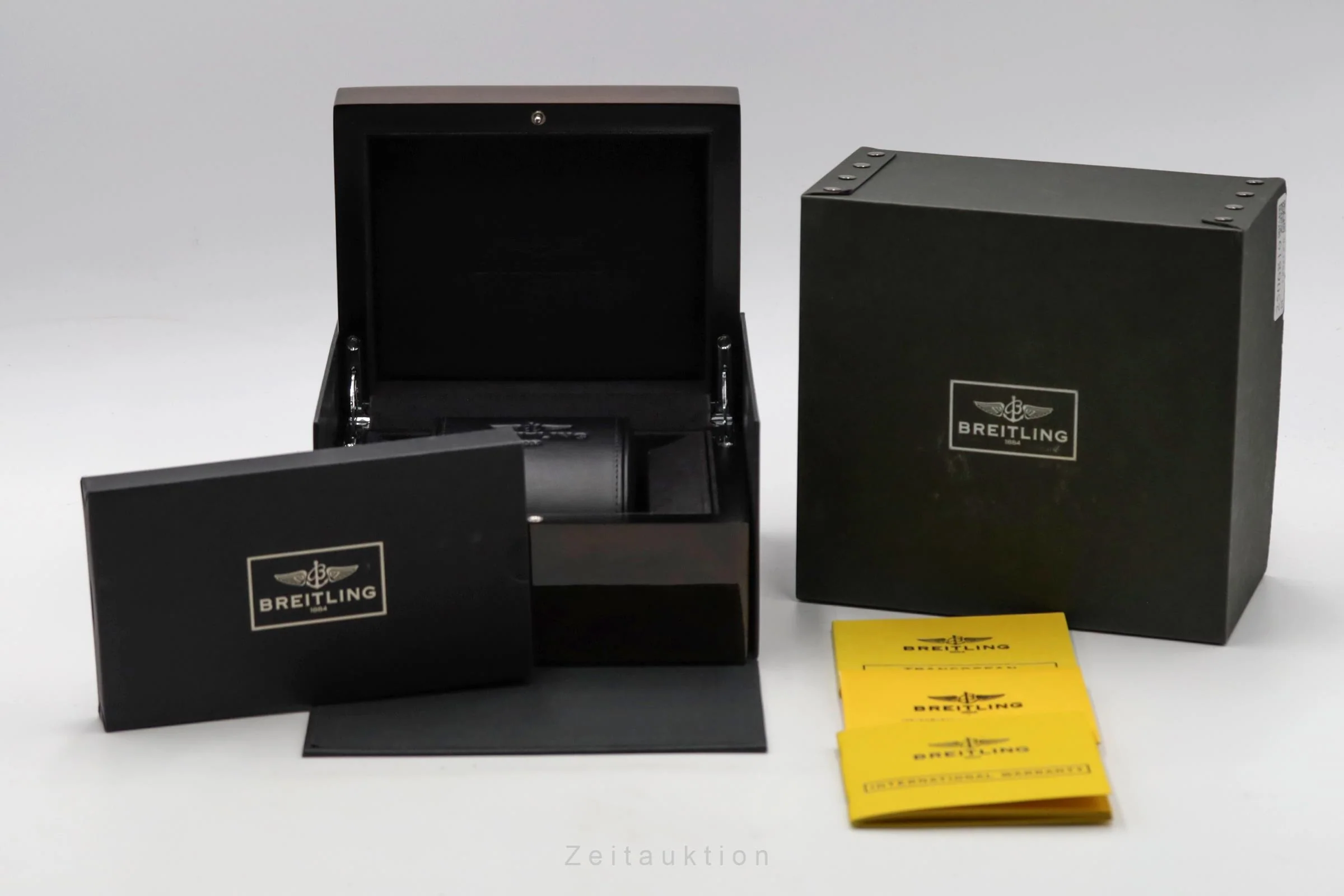 Breitling Transocean 18 ct red gold automatic men's watch R10360  [2506819] - Image 9