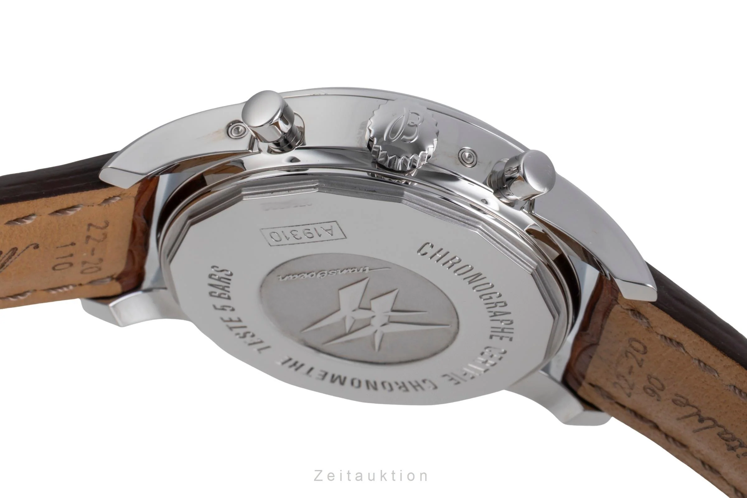 Breitling Transocean chronograph steel automatic men's watch A19310  [2506285] - Image 14