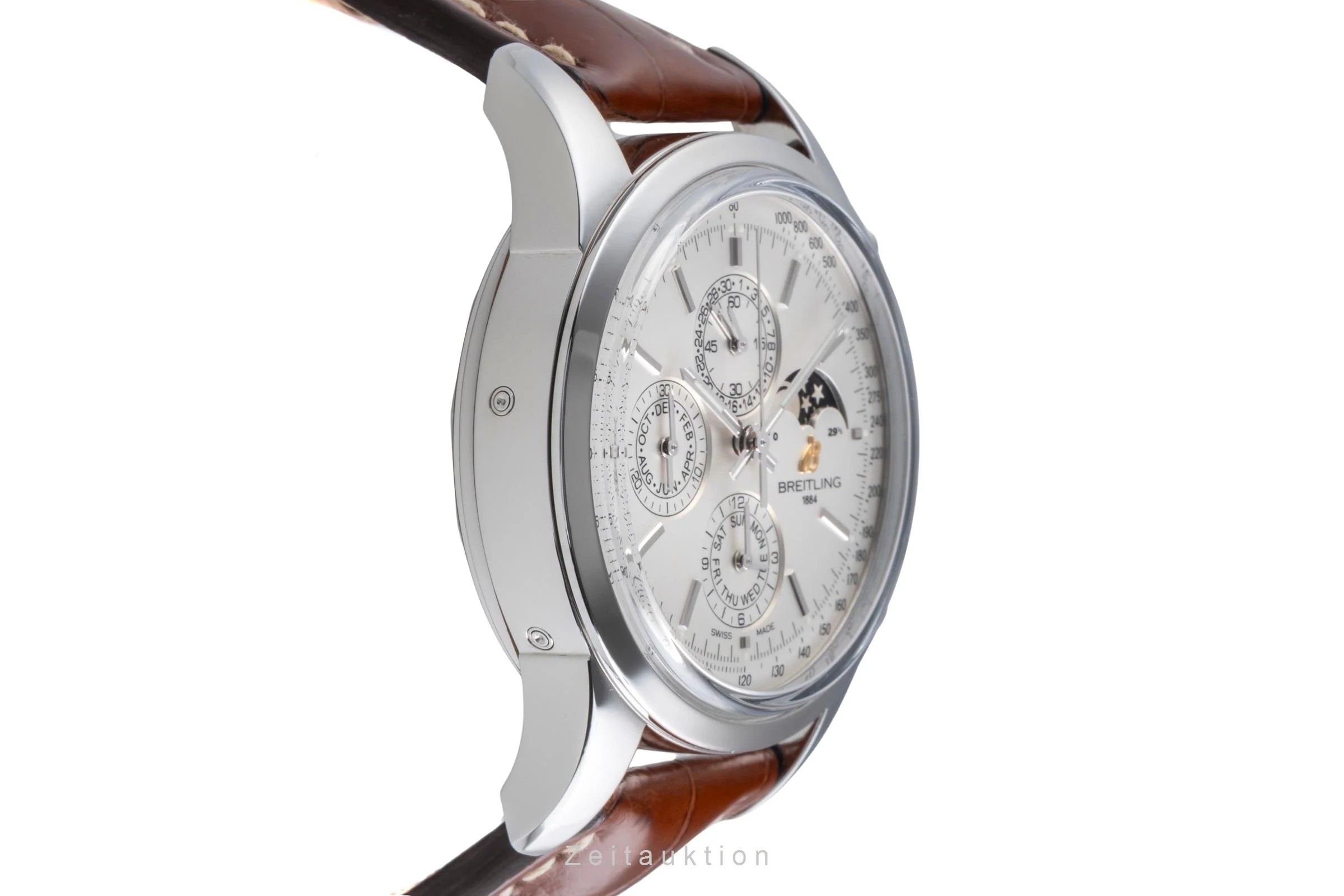 Breitling Transocean chronograph steel automatic men's watch A19310  [2506285] - Image 8