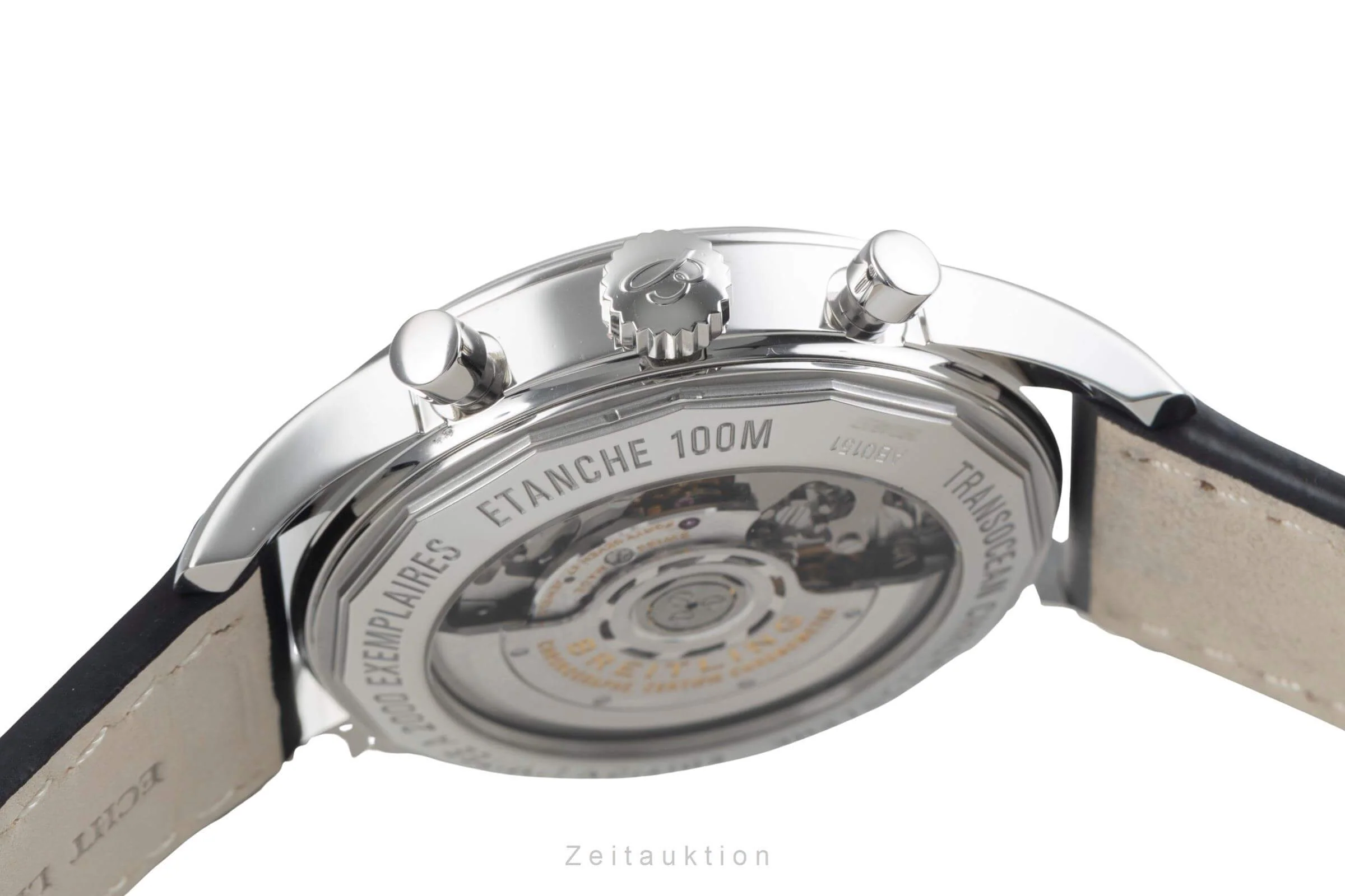 Breitling Transocean chronograph steel automatic men's watch AB015112/G71 Limited  [2406315] - Image 11