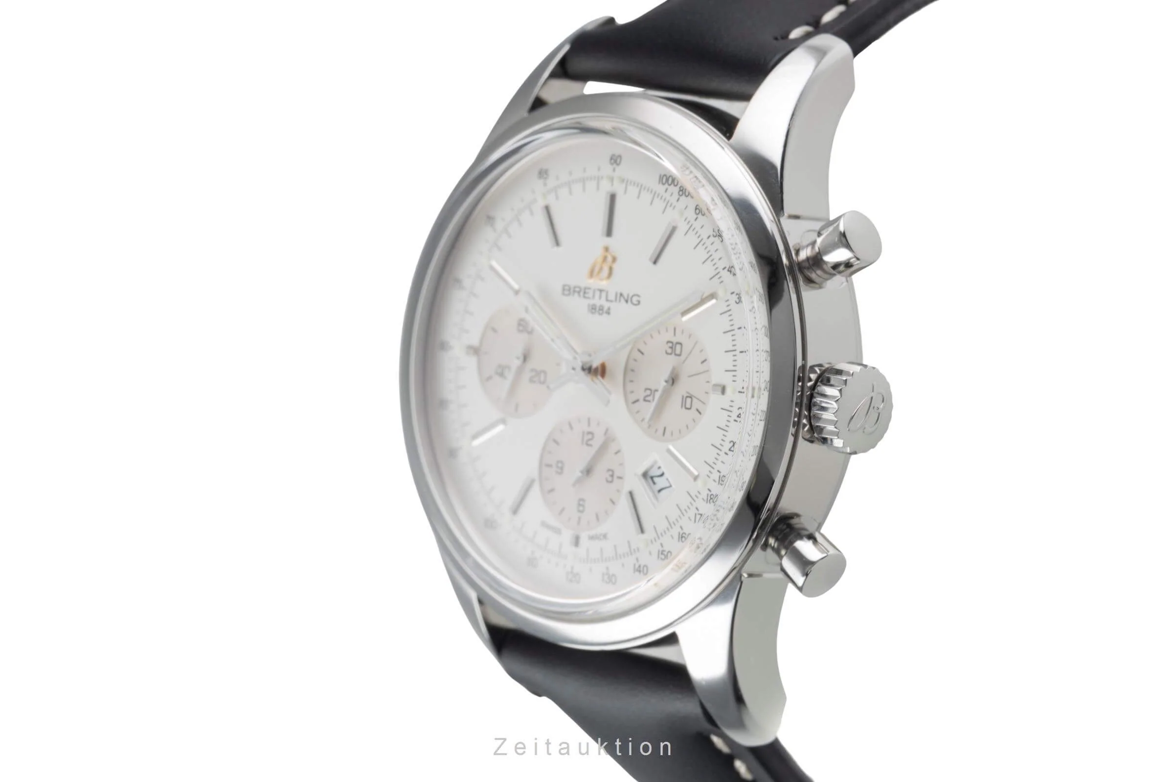 Breitling Transocean chronograph steel automatic men's watch AB015112/G71 Limited  [2406315] - Image 6
