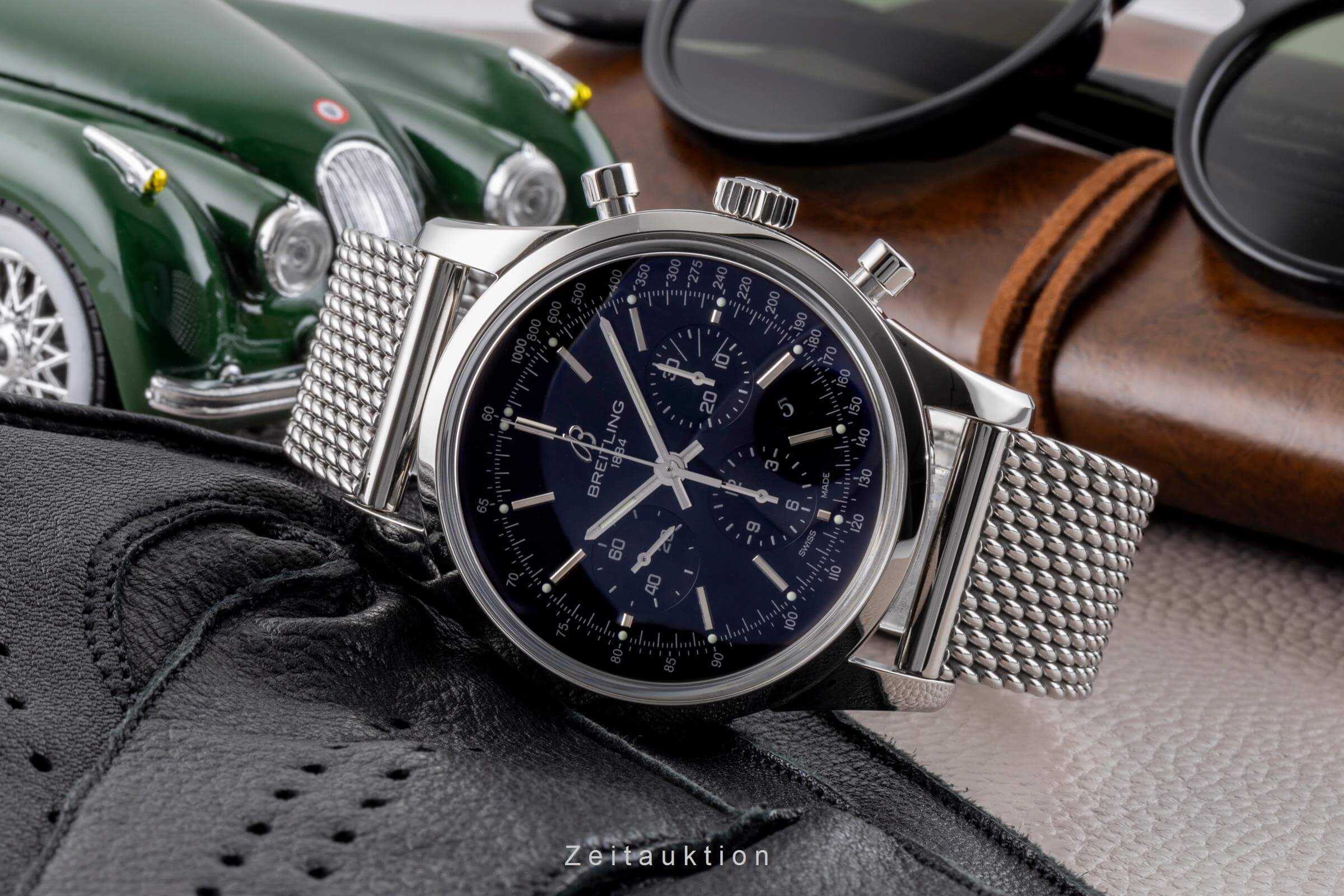 Breitling Transocean chronograph steel automatic men's watch AB0152  [2500925] - Image 3