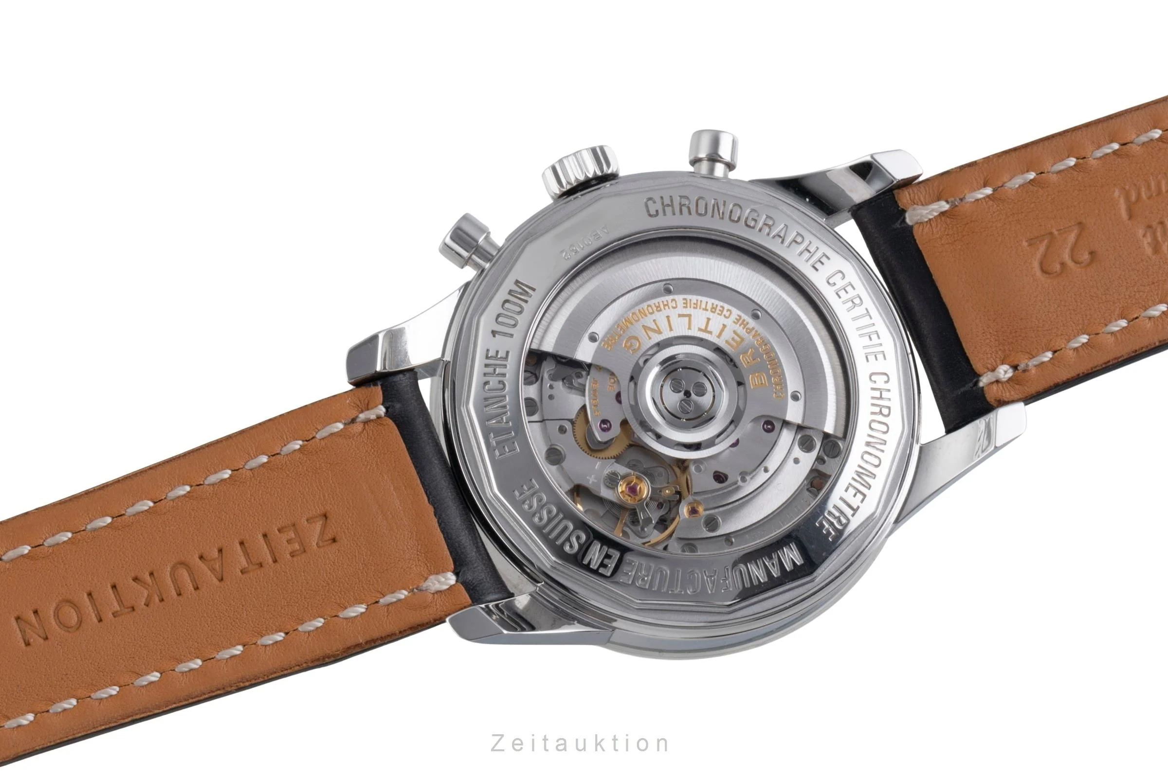 Breitling Transocean chronograph steel automatic men's watch AB0152  [2507154] - Image 12
