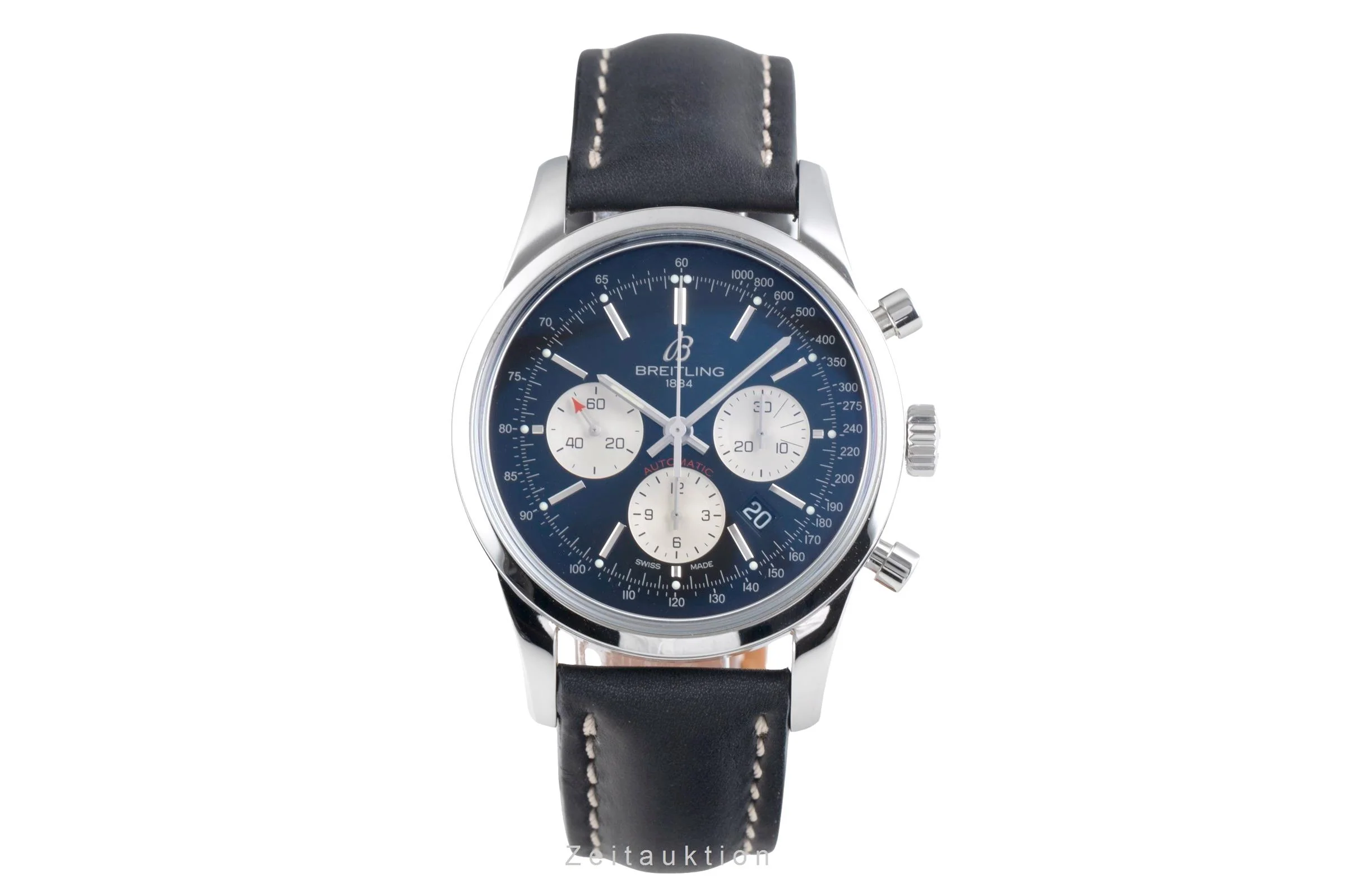 Breitling Transocean chronograph steel automatic men's watch AB0152  [2507154] - Image 5