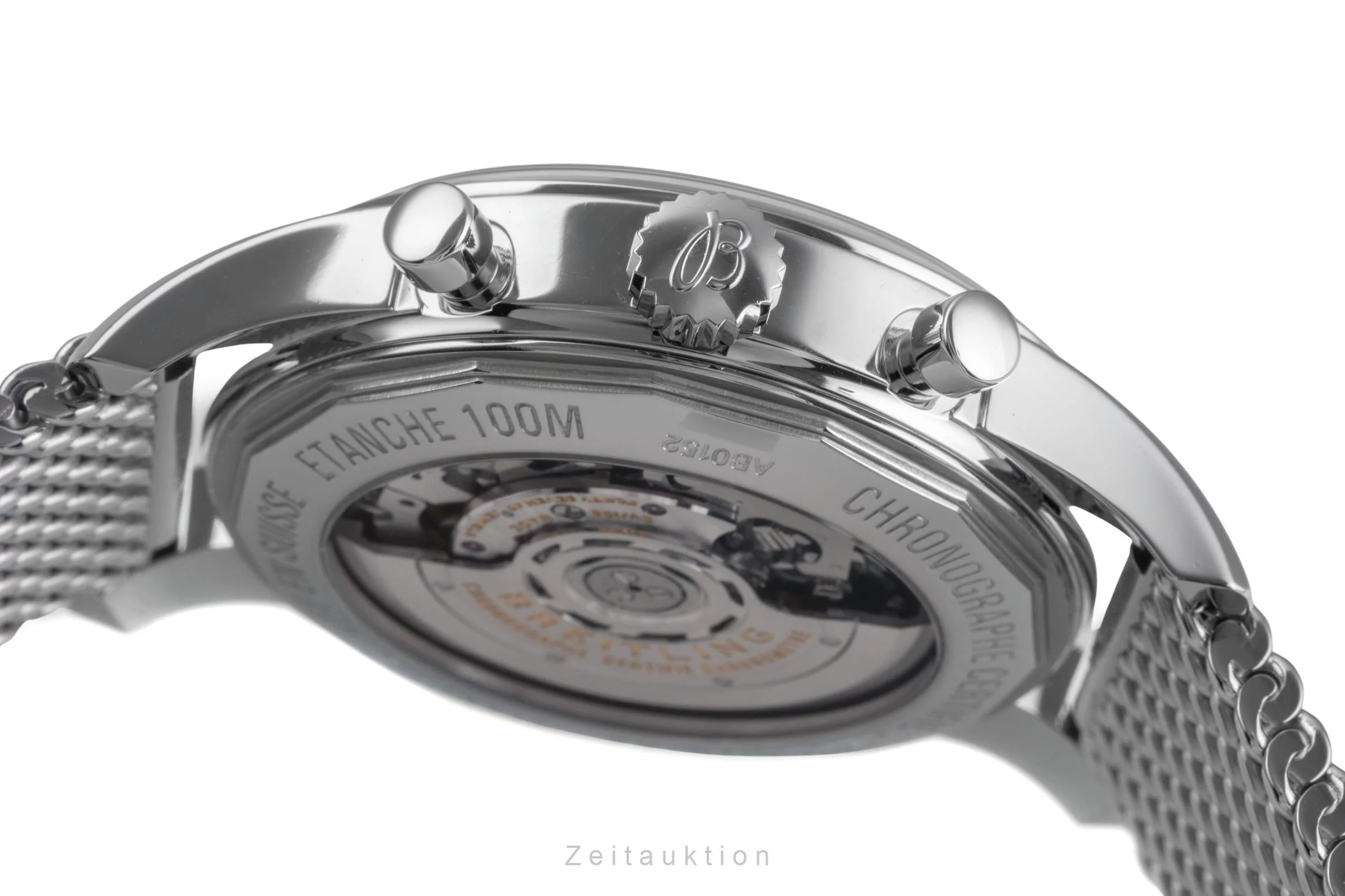 Breitling Transocean chronograph steel automatic men's watch AB015212/G724  [2504806] - Image 11