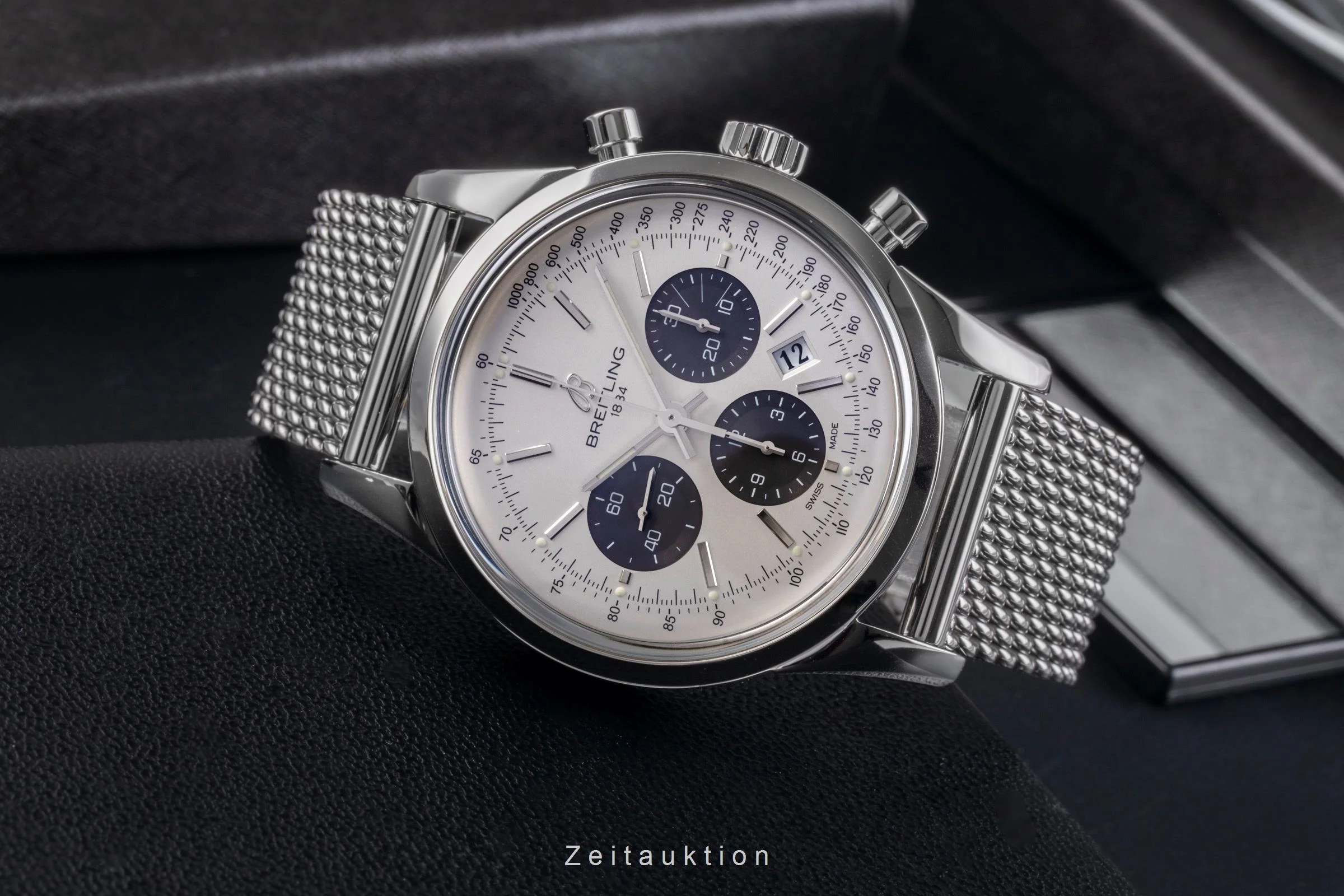 Breitling Transocean chronograph steel automatic men's watch AB015212/G724  [2504806] - Image 3