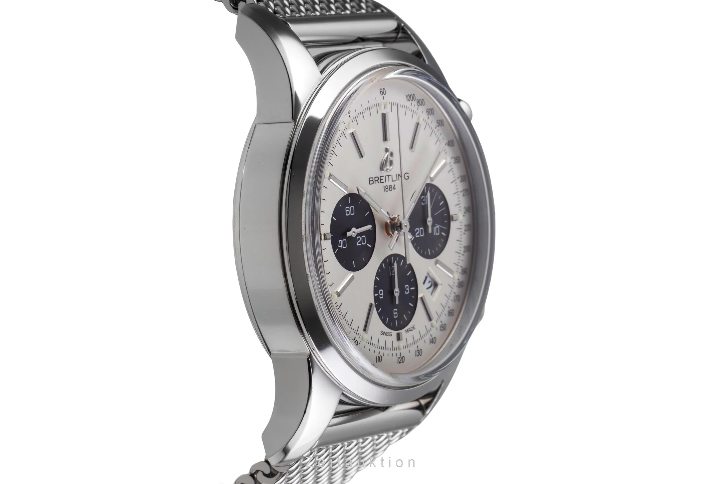 Breitling Transocean chronograph steel automatic men's watch AB015212/G724  [2504806] - Image 8