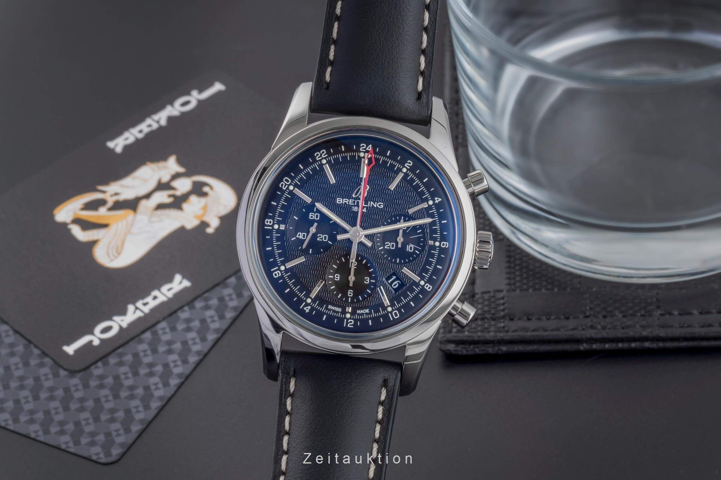 Breitling Transocean chronograph steel automatic men's watch AB045112/BC67 Limited  [2406097] - Image 2