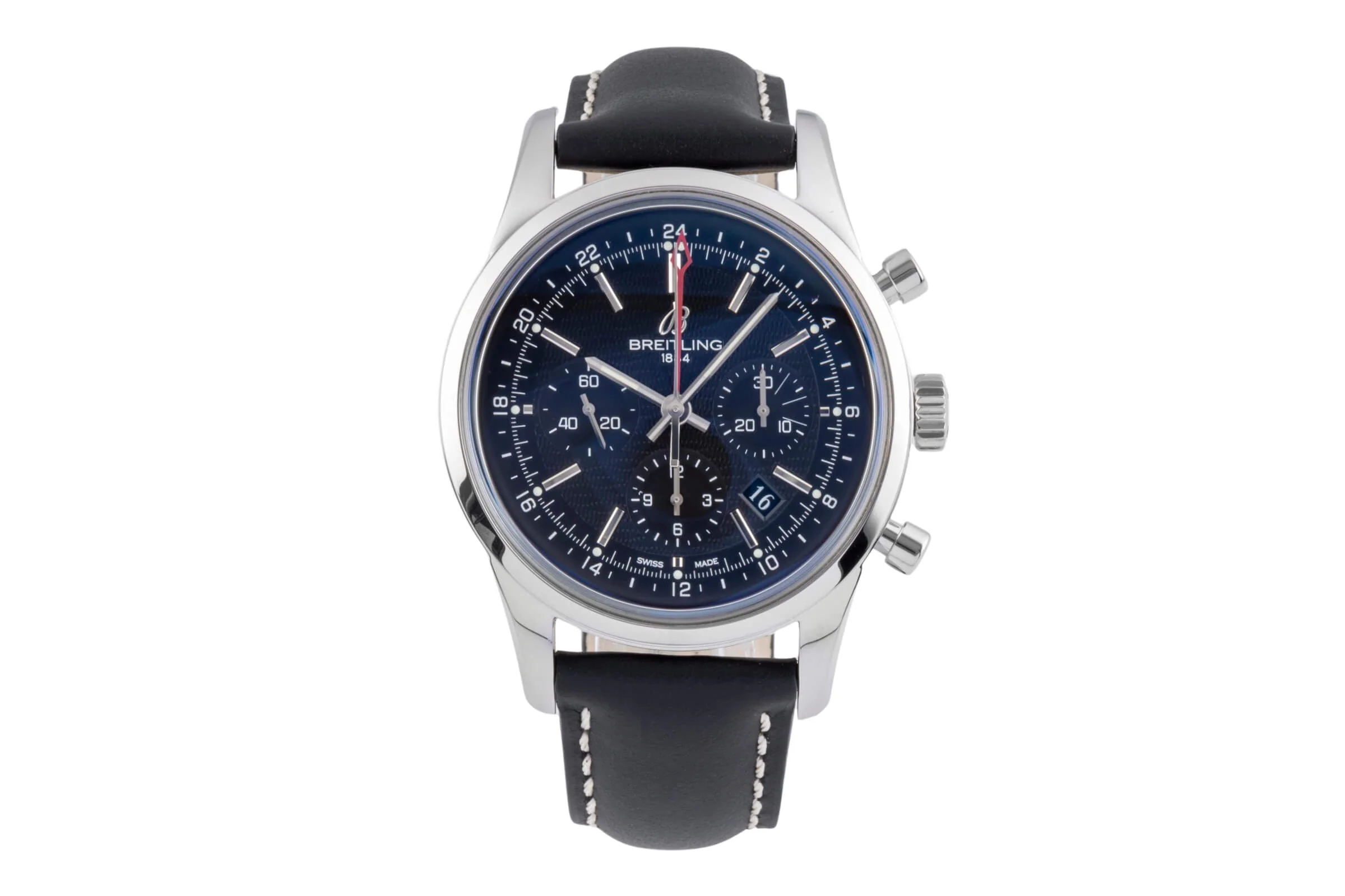 Breitling Transocean chronograph steel automatic men's watch AB045112/BC67 Limited  [2406097] - Image 5