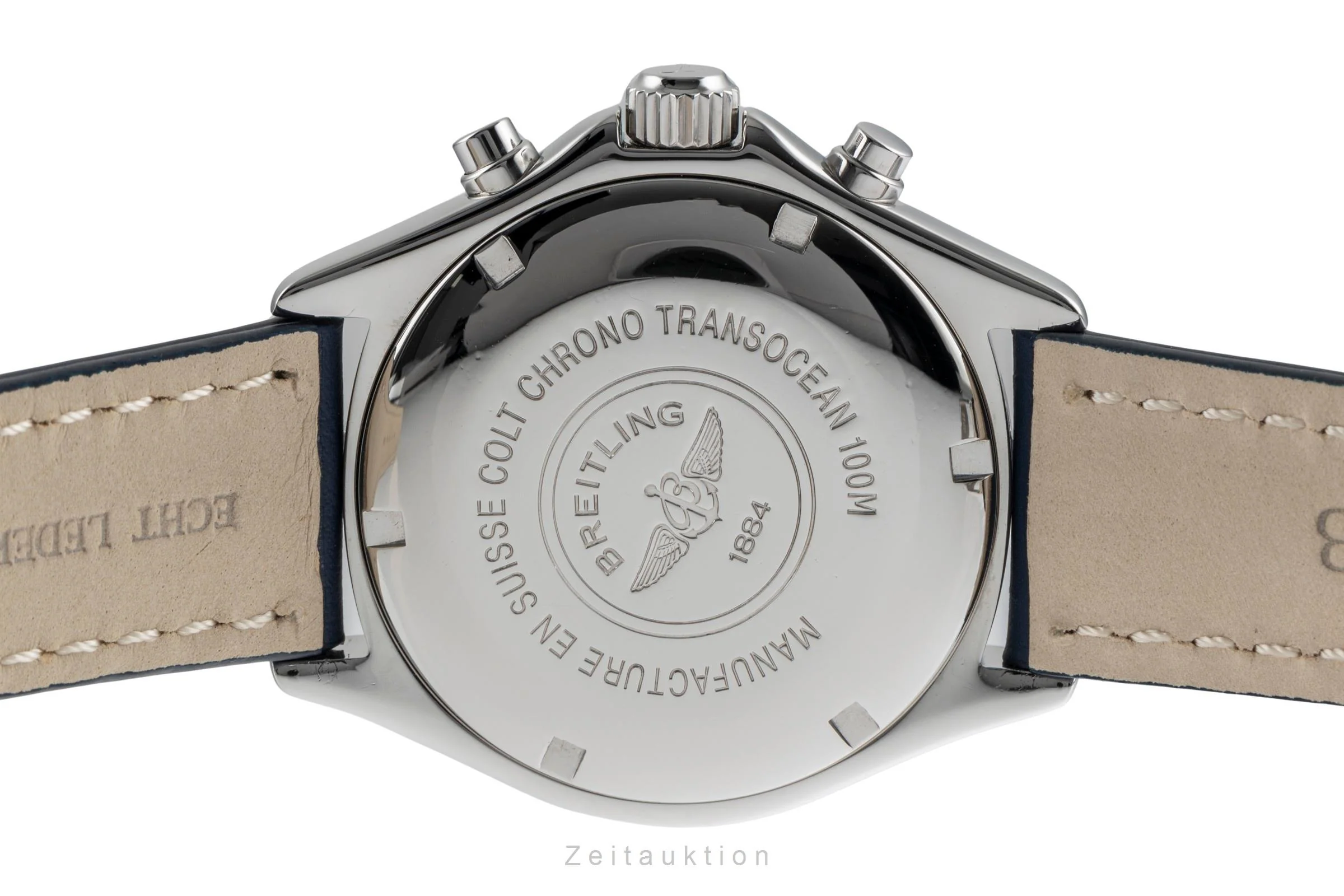 Breitling Transocean chronograph steel quartz men's watch A53040.1  [2503045] - Image 11