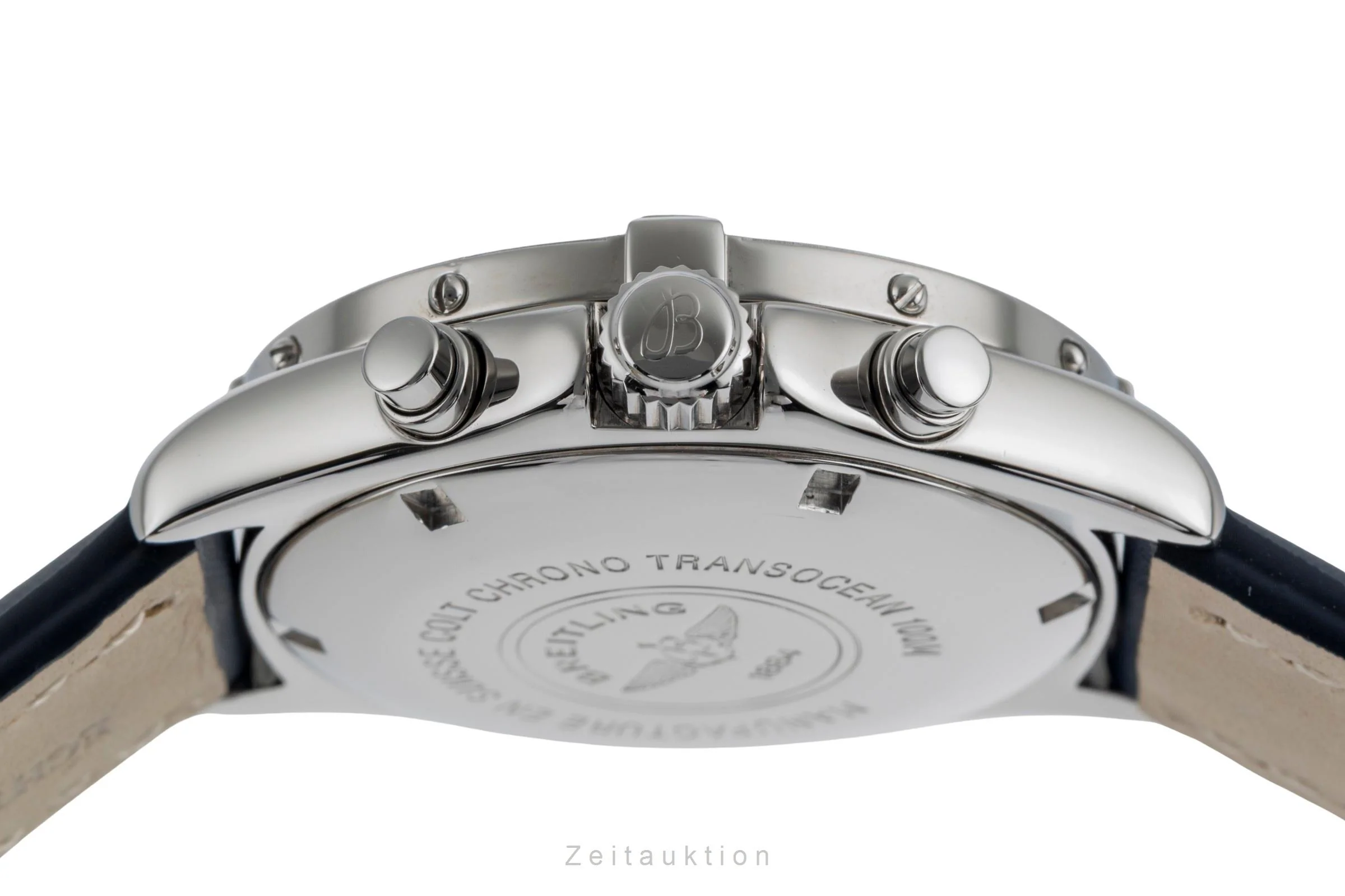 Breitling Transocean chronograph steel quartz men's watch A53040.1  [2503045] - Image 12