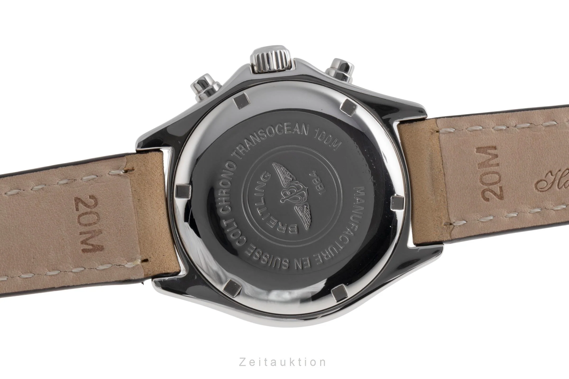 Breitling Transocean chronograph steel quartz men's watch A53040.1  [2503083] - Image 11