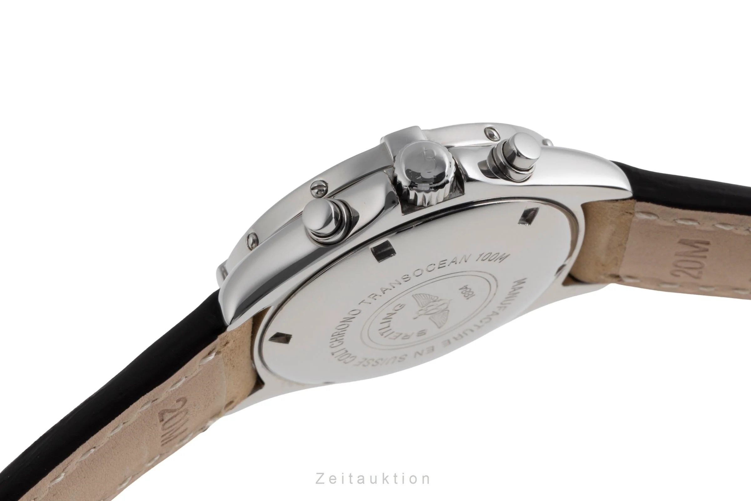 Breitling Transocean chronograph steel quartz men's watch A53040.1  [2503083] - Image 12