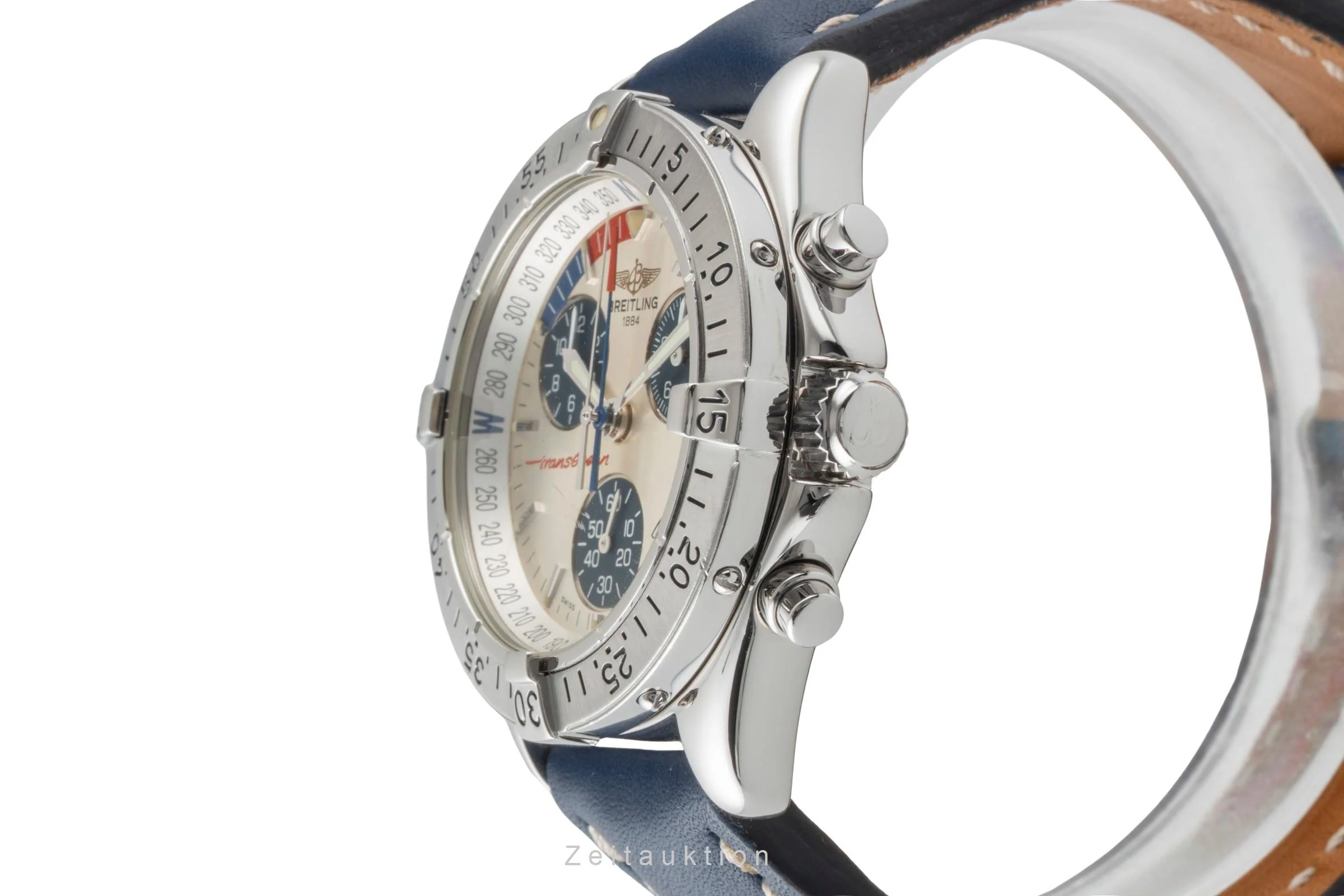 Breitling Transocean chronograph steel quartz men's watch A53040.1  [2600691] - Image 7