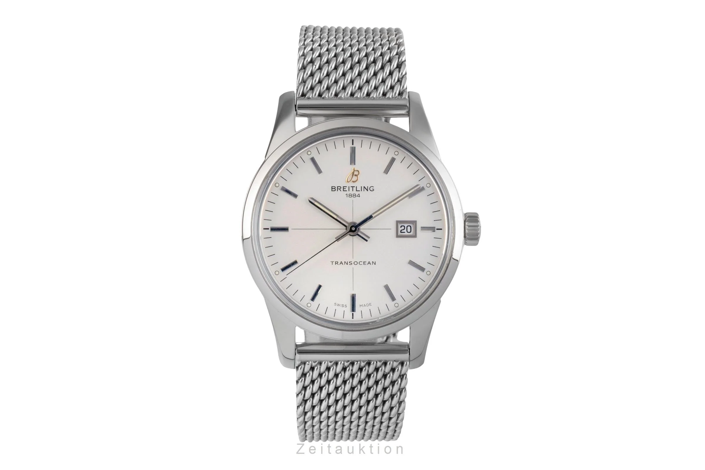 Breitling Transocean steel automatic men's watch A10360  [2503976] - Image 5