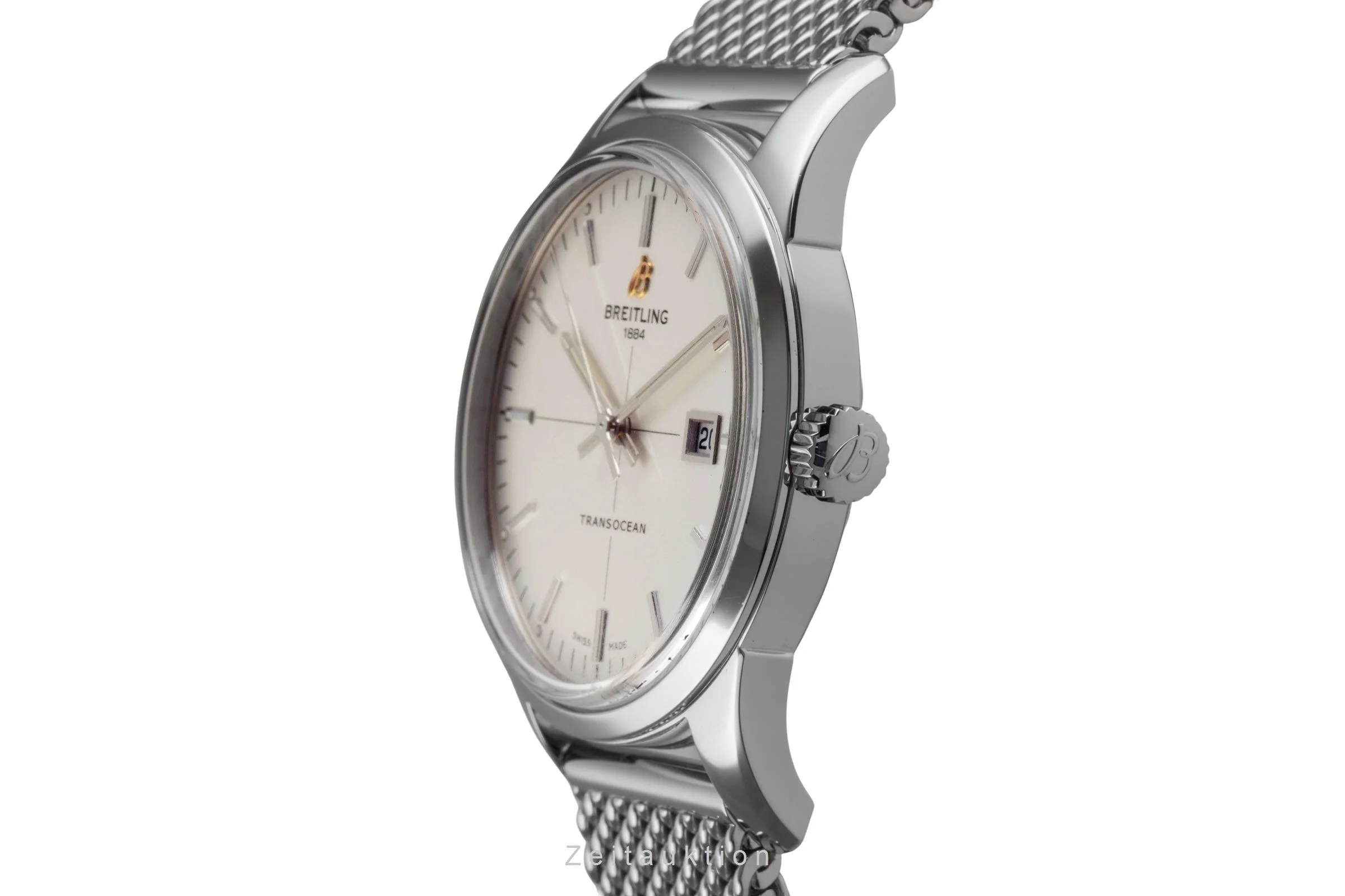 Breitling Transocean steel automatic men's watch A10360  [2503976] - Image 7