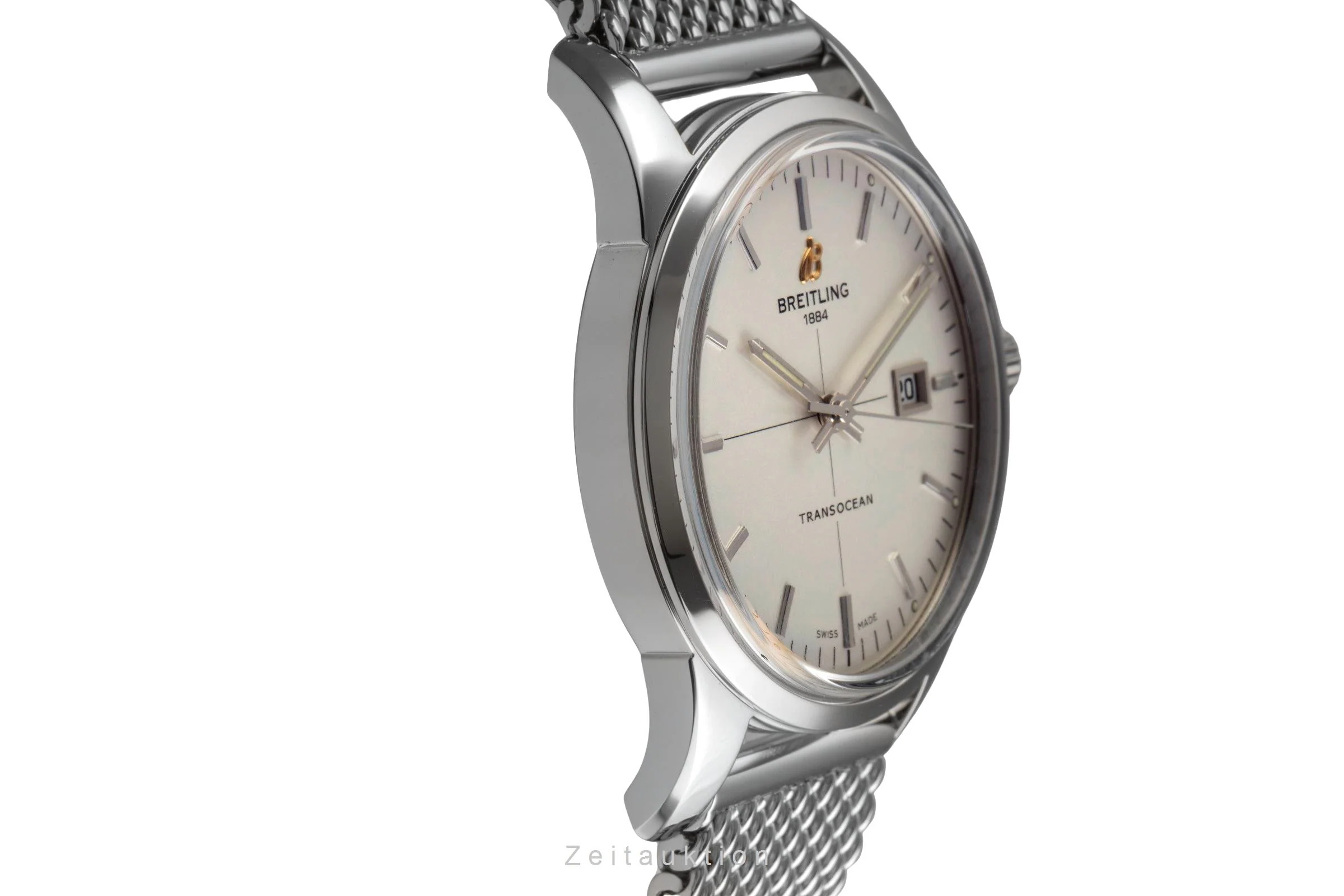 Breitling Transocean steel automatic men's watch A10360  [2503976] - Image 8