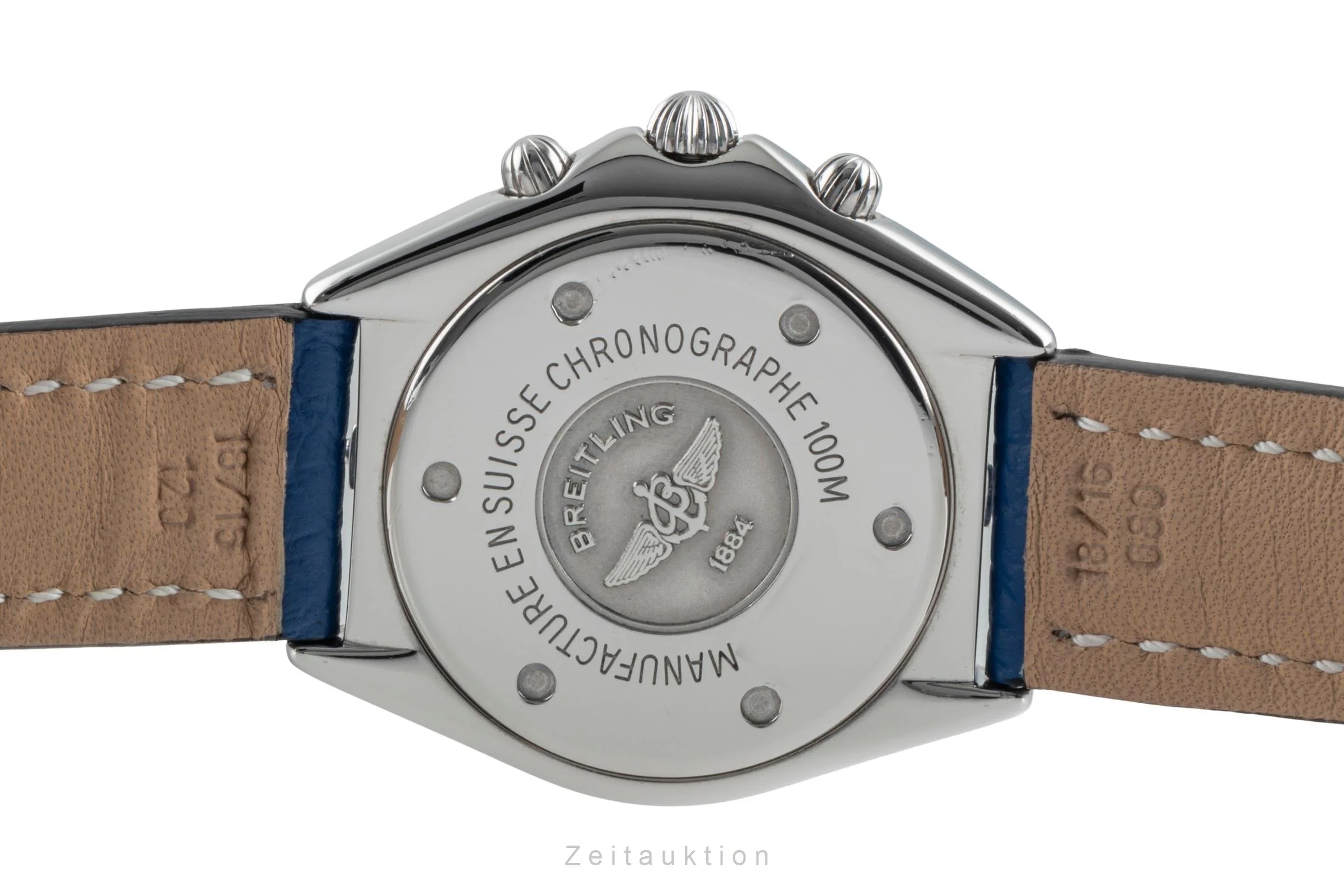 Breitling Windrider chronograph steel / gold quartz unisex D55046  [2507318] - Image 12