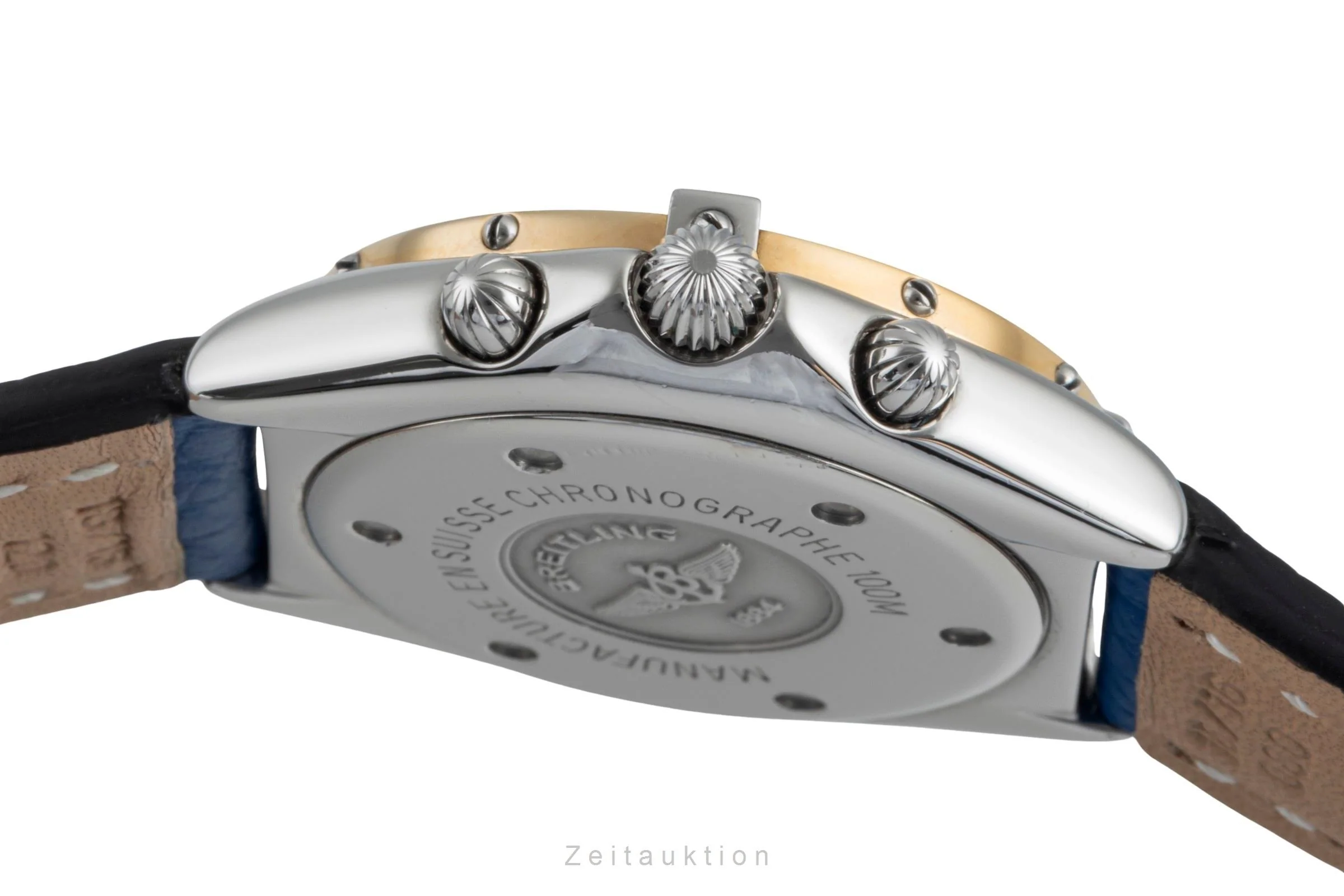 Breitling Windrider chronograph steel / gold quartz unisex D55046  [2507318] - Image 13