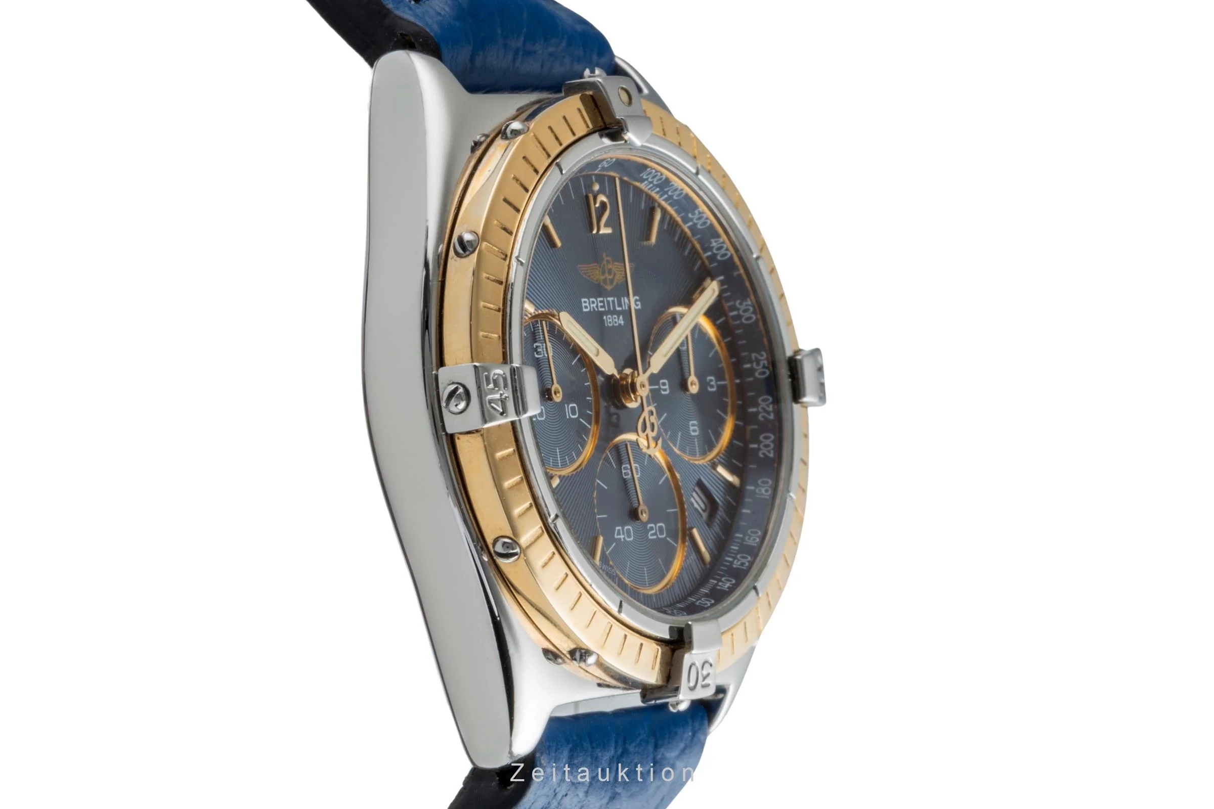 Breitling Windrider chronograph steel / gold quartz unisex D55046  [2507318] - Image 8