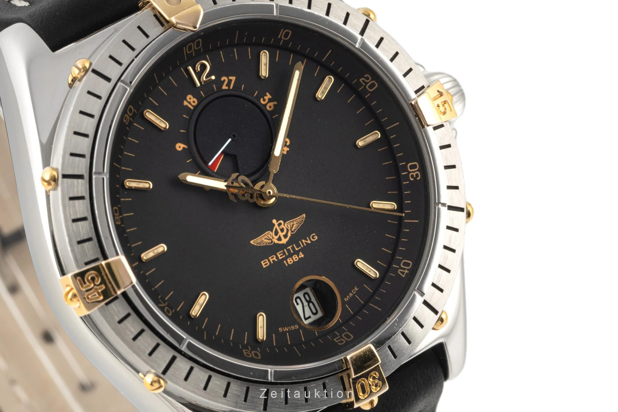 Breitling Windrider steel / gold automatic men's watch B14047, 81980  [2304534] - Image 13