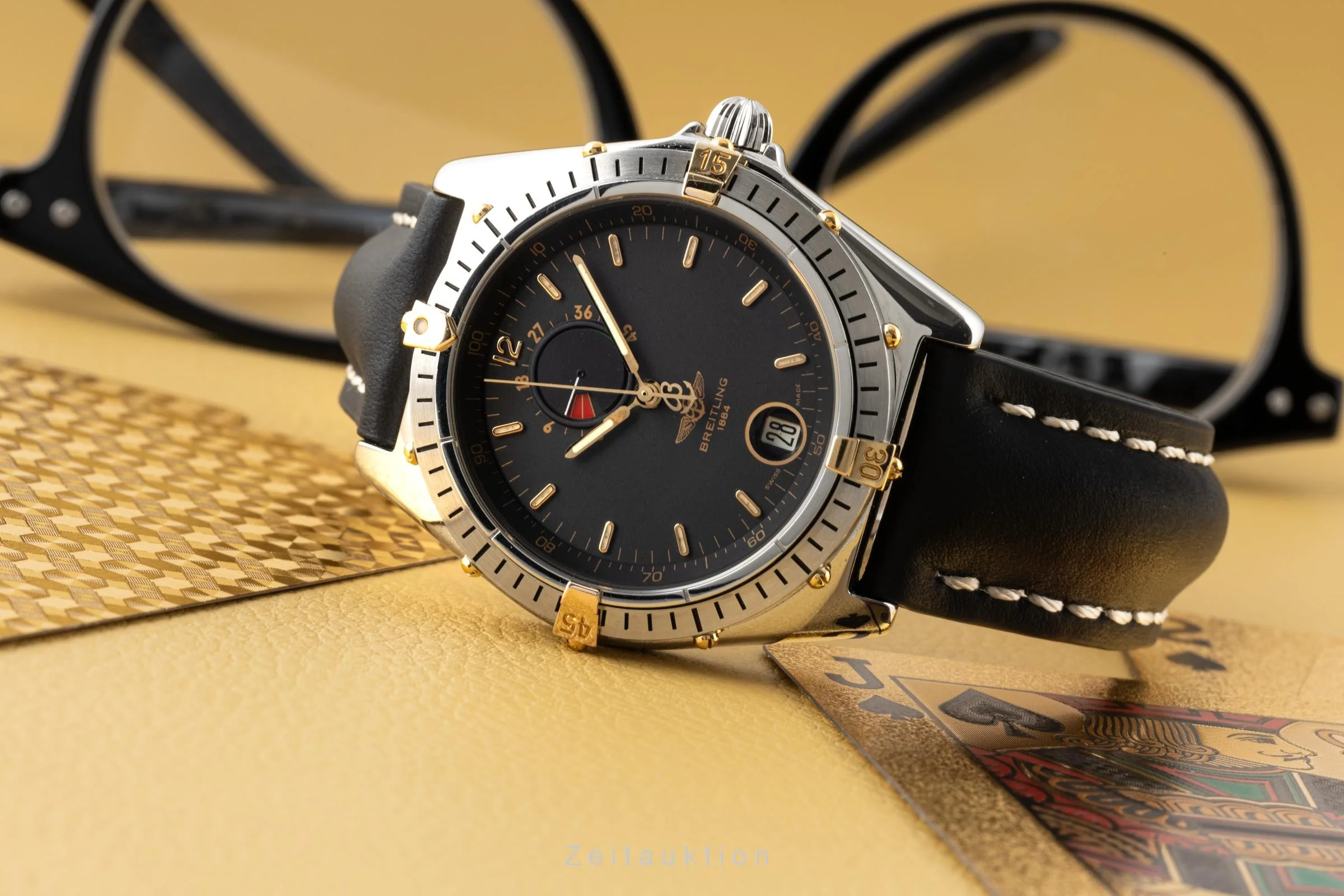 Breitling Windrider steel / gold automatic men's watch B14047, 81980  [2304534] - Image 2