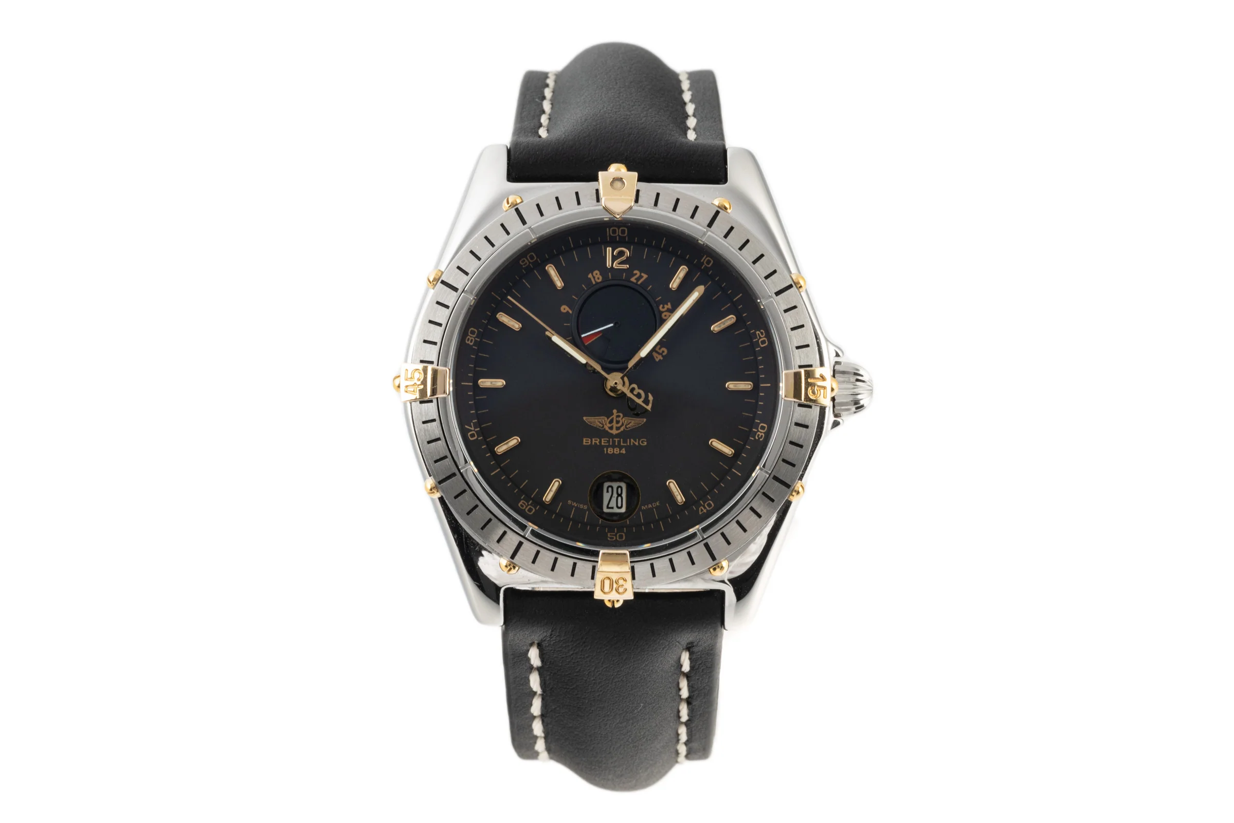 Breitling Windrider steel / gold automatic men's watch B14047, 81980  [2304534] - Image 4
