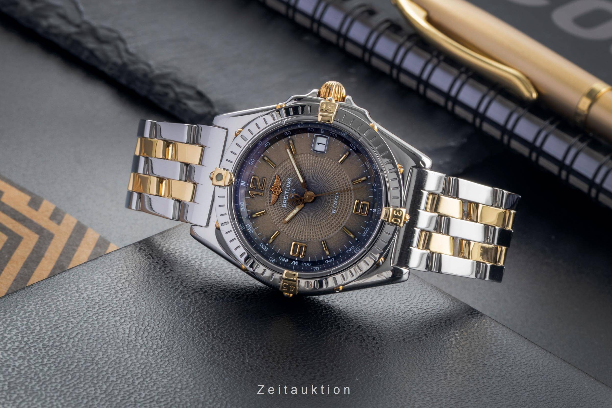 Breitling Wings steel / gold automatic men's watch B10050  [2500375] - Image 3