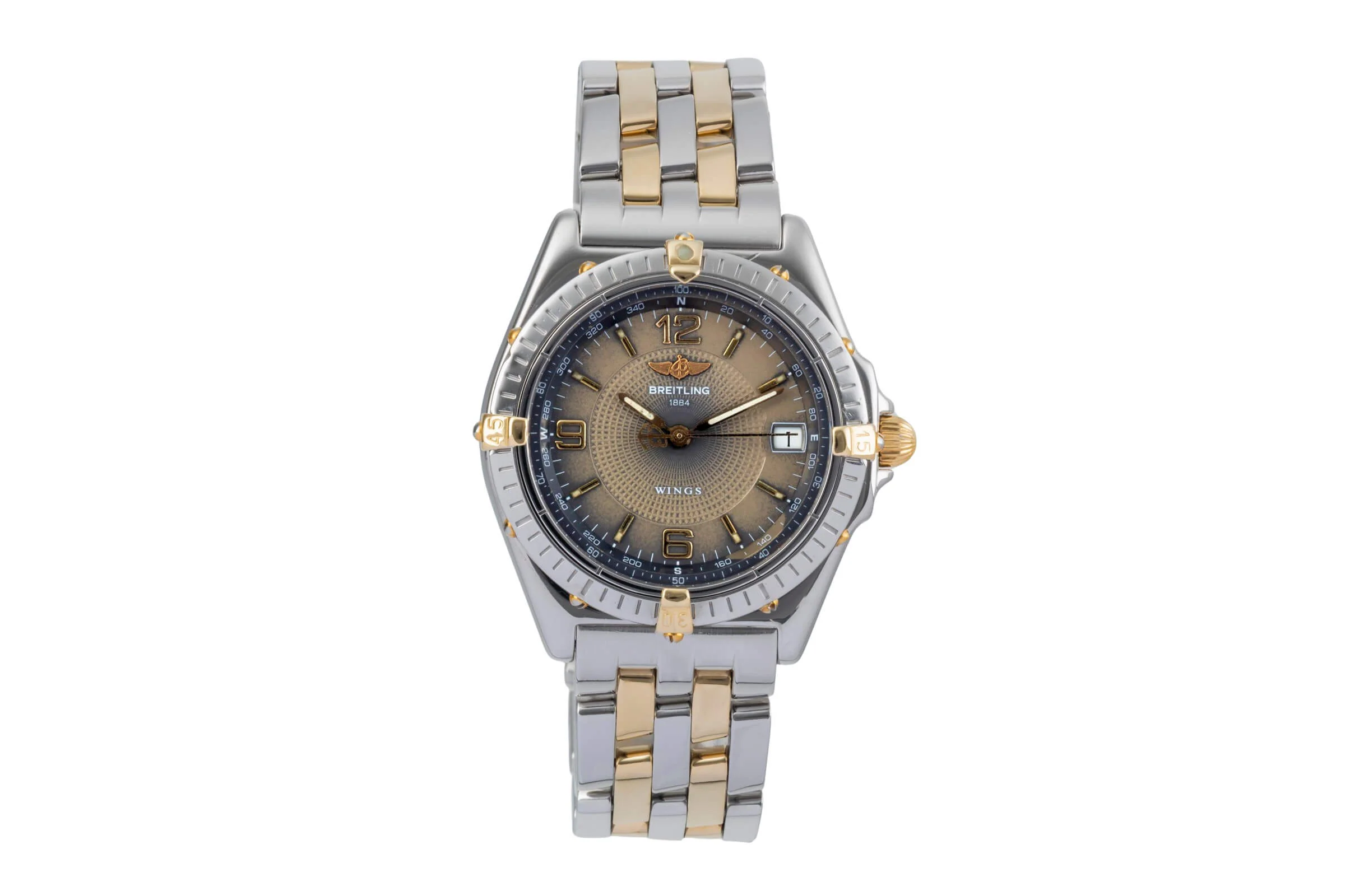 Breitling Wings steel / gold automatic men's watch B10050  [2500375] - Image 5
