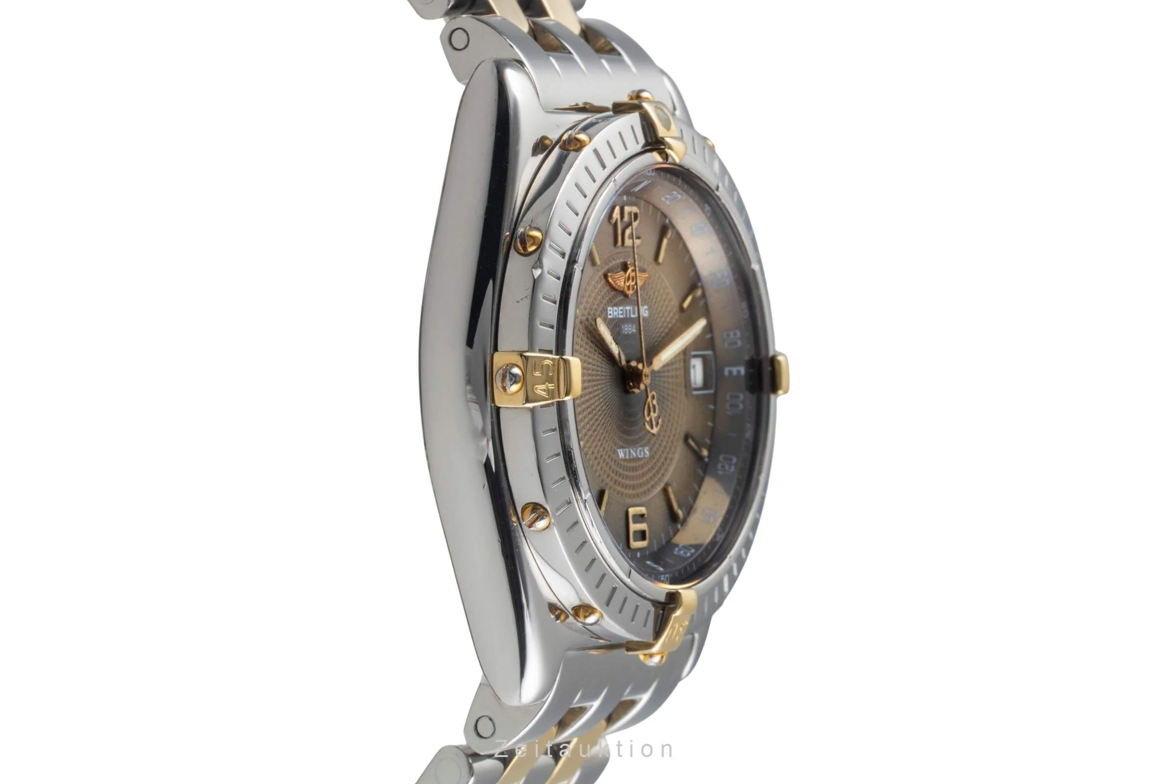 Breitling Wings steel / gold automatic men's watch B10050  [2500375] - Image 8