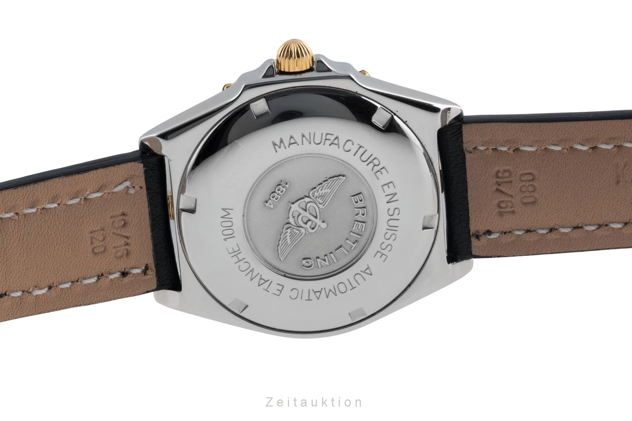 Breitling Wings steel / gold automatic men's watch B10050  [2600242] - Image 12